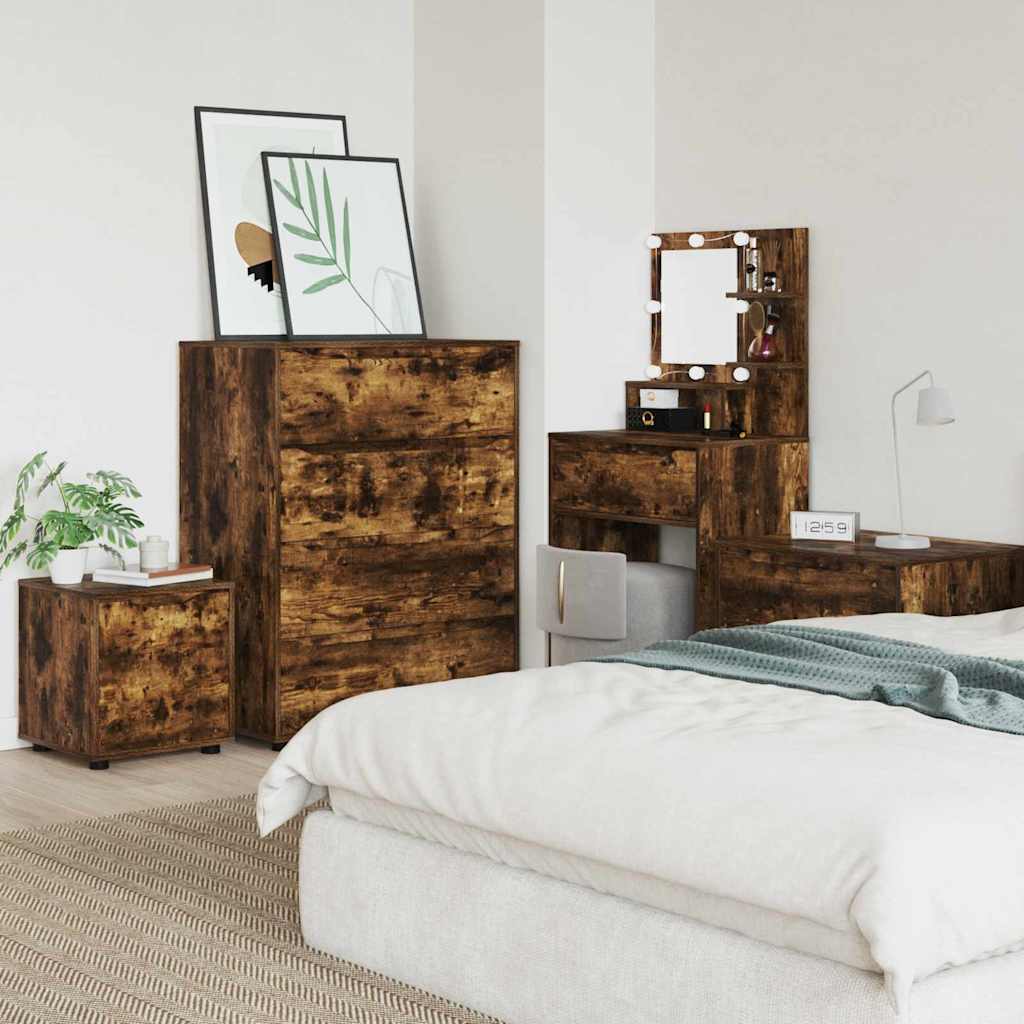 Ντουλάπι Μπάνιου Καπνιστό Δρύς 40,5 x 40 x 44 εκ