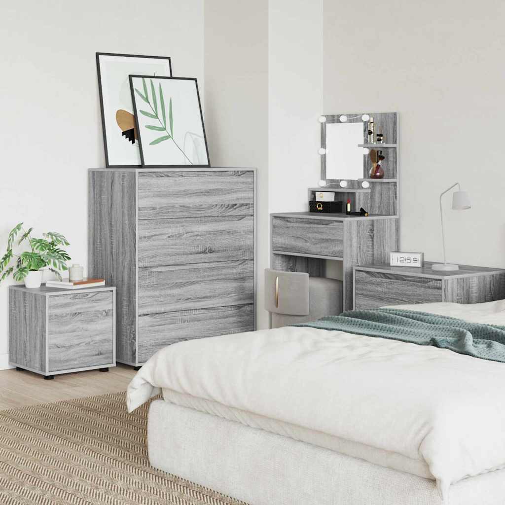 Ντουλάπι Μπάνιου Γκρίζο Σονομα 40,5 x 40 x 44 εκ