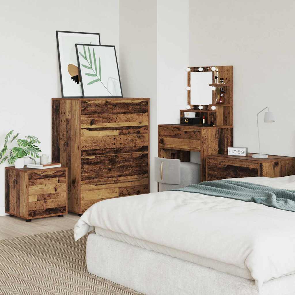 Ντουλάπι Μπάνιου Παλιό Ξύλο 40,5 x 40 x 44 εκ