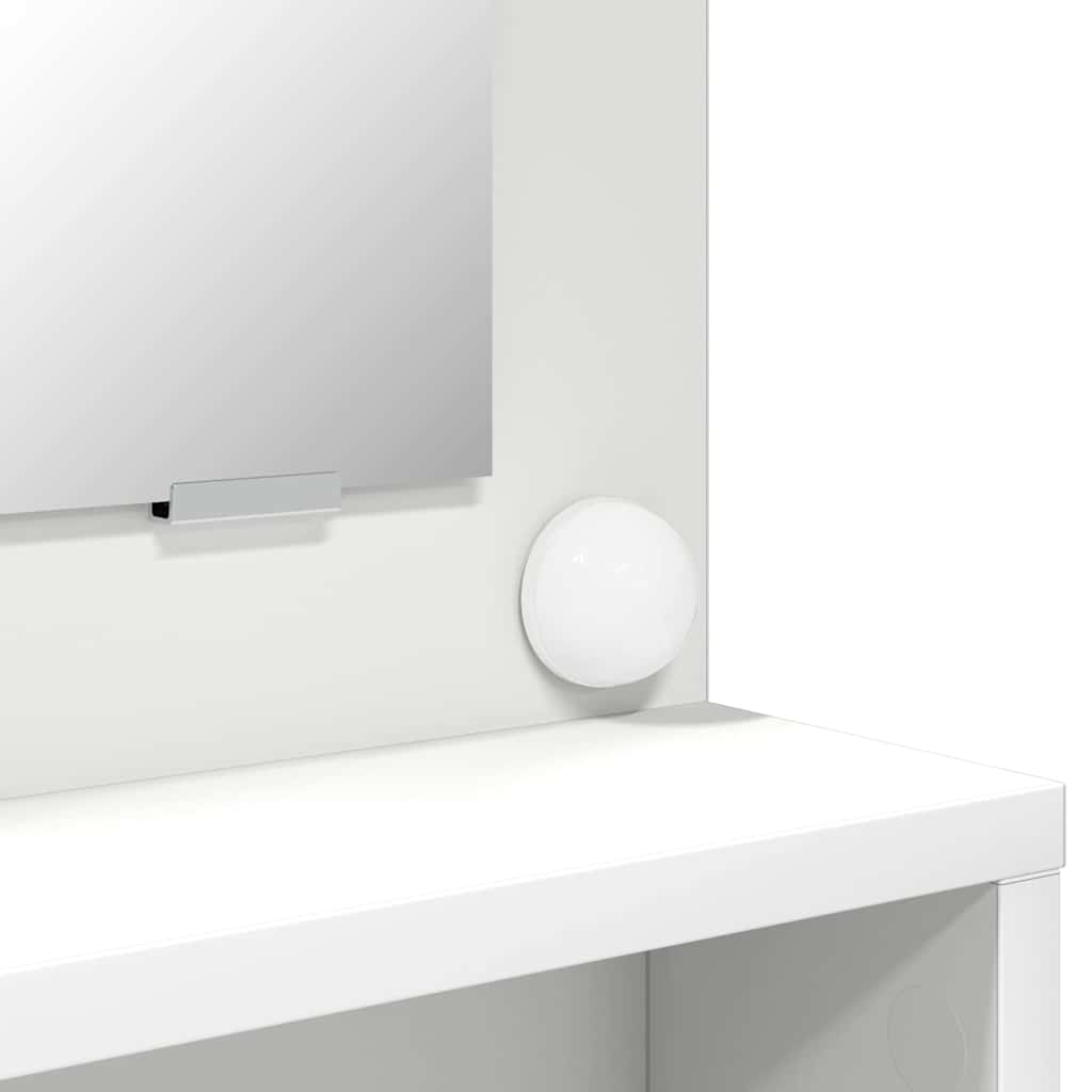 Τραπέζια Ντυσίματος Κρεβατοκάμαρας Λευκό 80 x 39,6 x 135 εκ - Pakobazaar