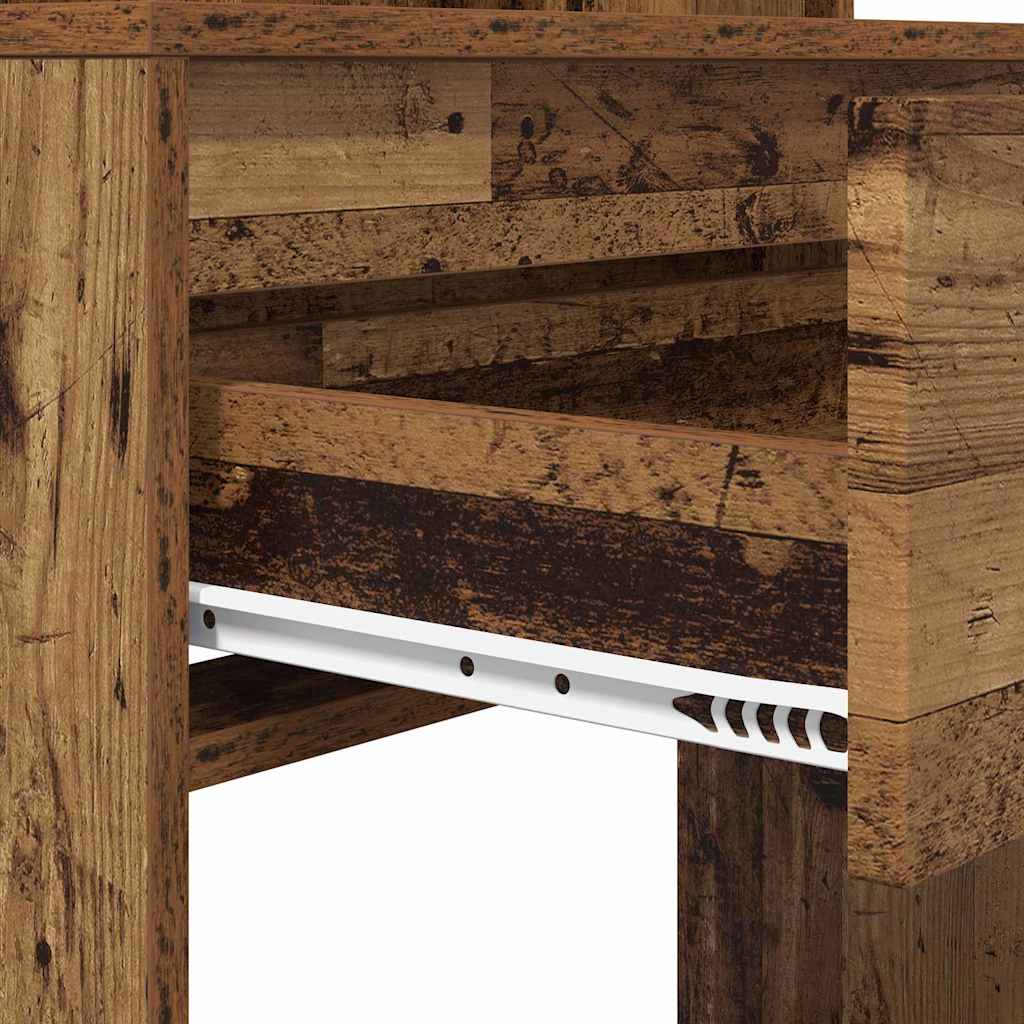 Τραπέζια Ντυσίματος Κρεβατοκάμαρας με συρτάρι Παλιό Ξύλο