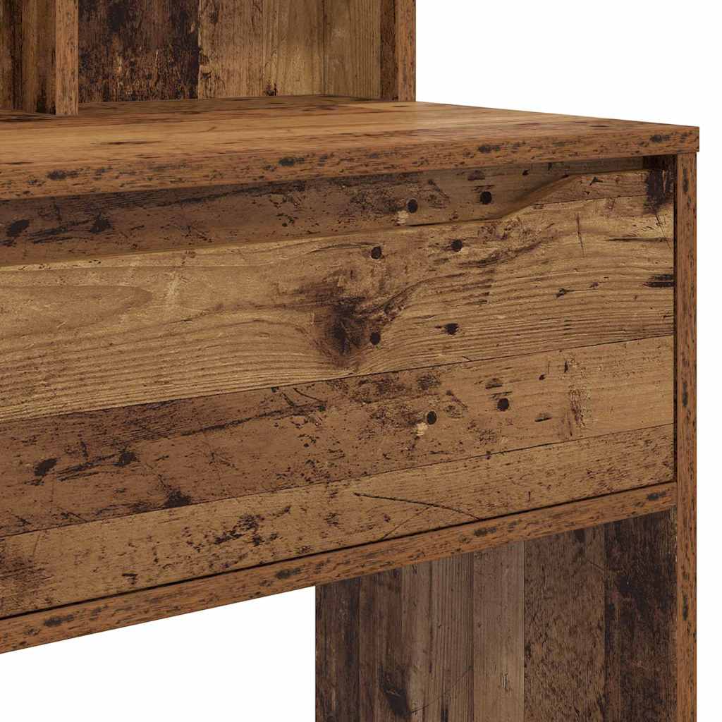 Τραπέζια Ντυσίματος Κρεβατοκάμαρας με συρτάρι Παλιό Ξύλο