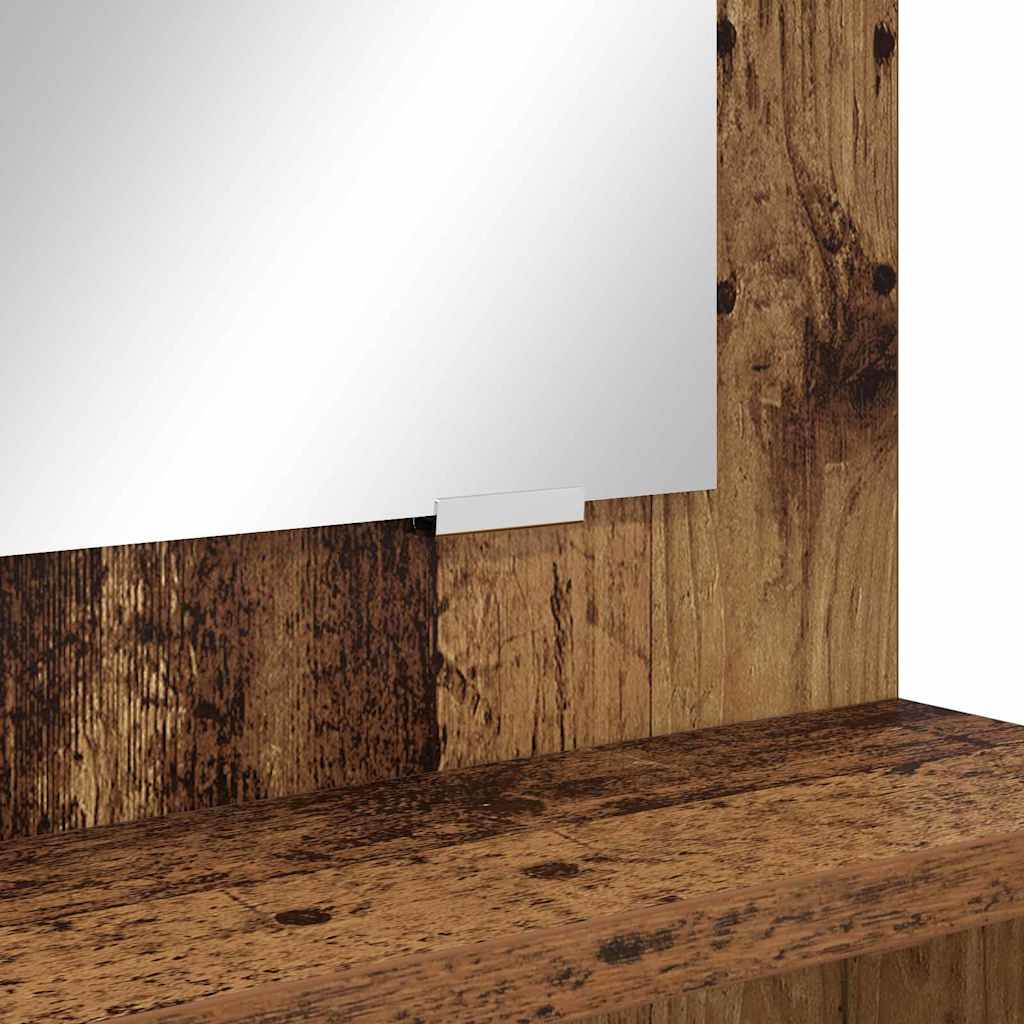 Τραπέζια Ντυσίματος Κρεβατοκάμαρας με συρτάρι Παλιό Ξύλο