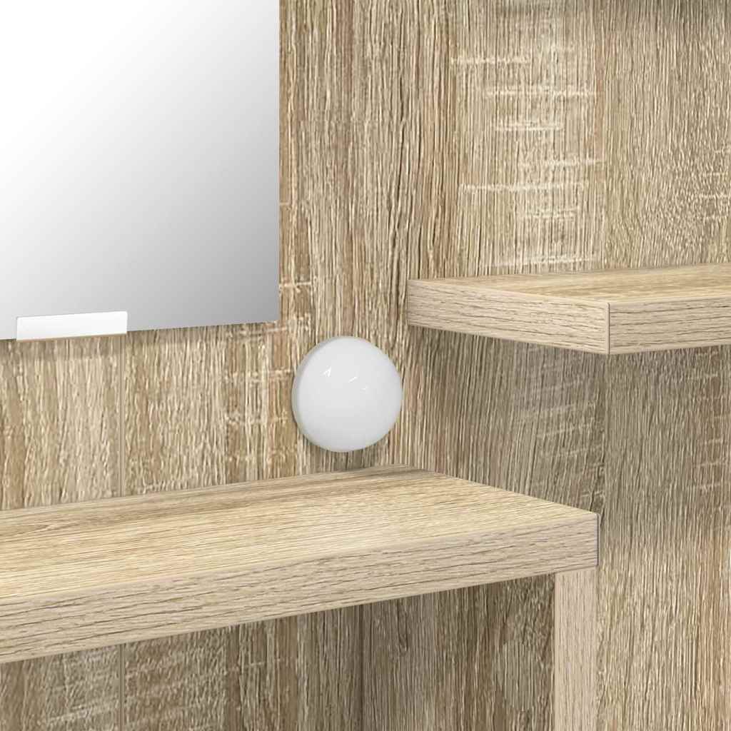 Τραπέζια Ντυσίματος Κρεβατοκάμαρας με συρτάρι Δρύς Sonoma - Pakobazaar