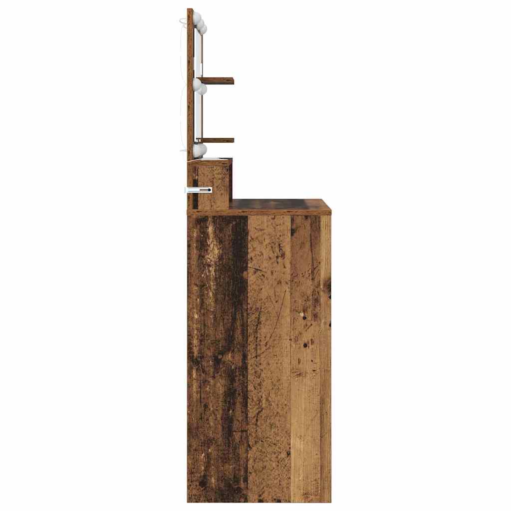 Τραπέζια Ντυσίματος Κρεβατοκάμαρας με συρτάρι Παλιό Ξύλο - Pakobazaar