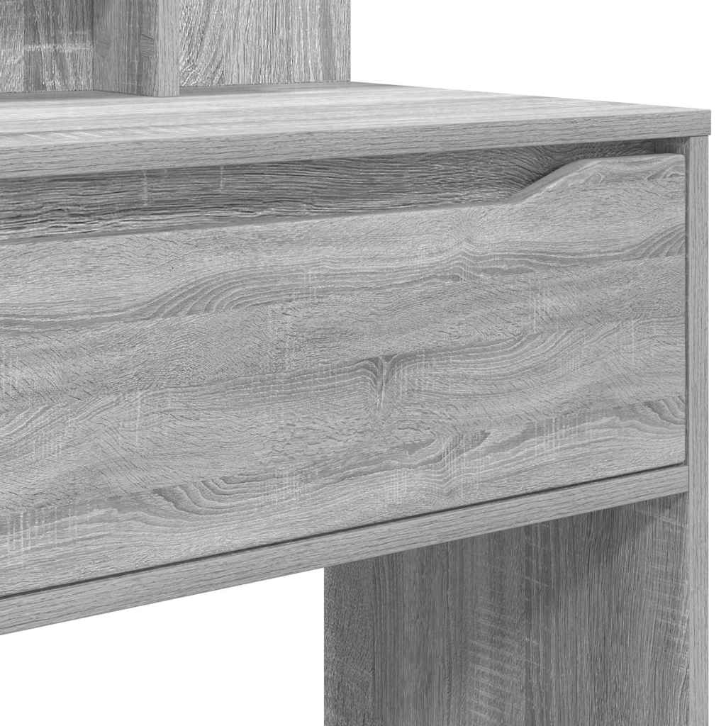 Τραπέζια Ντυσίματος Κρεβατοκάμαρας με συρτάρι Γκρίζο Σονομα