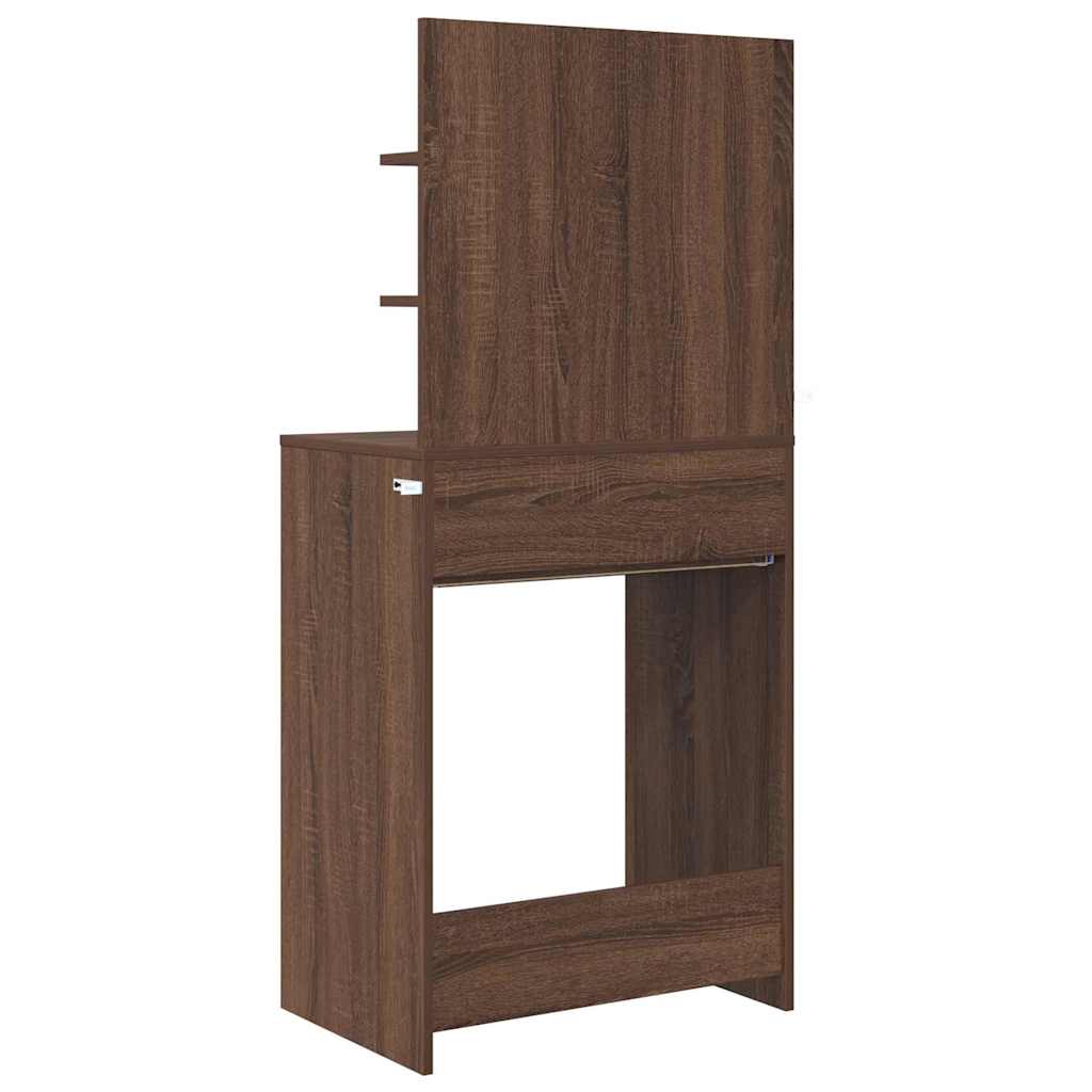 Τραπέζια Ντυσίματος Κρεβατοκάμαρας Καφέ δρυς 80 x 39,6 x 135 εκ