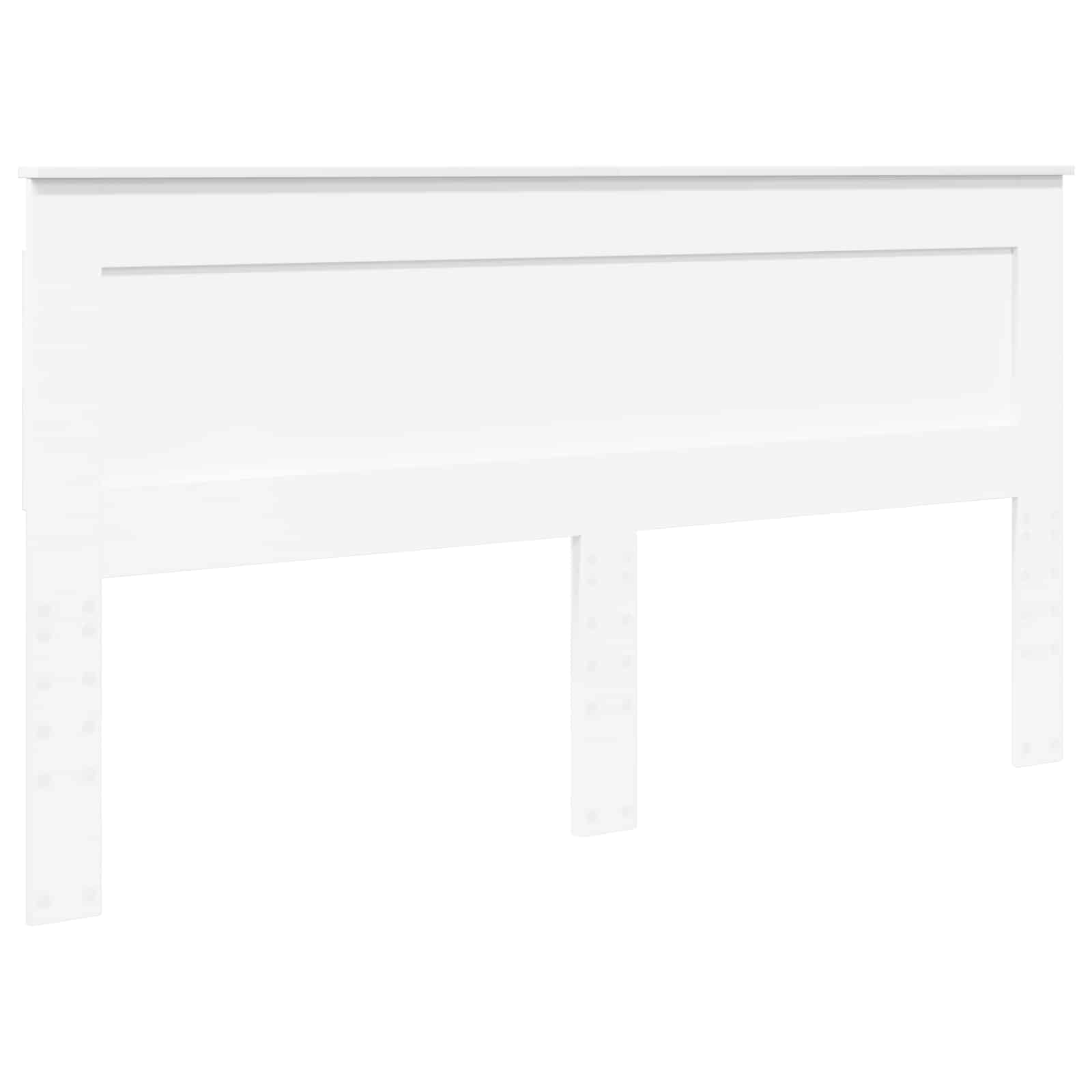 Κεφαλάρι με κεφαλάρι Λευκό 180 cm Επεξεργασμένο ξύλο - Pakobazaar