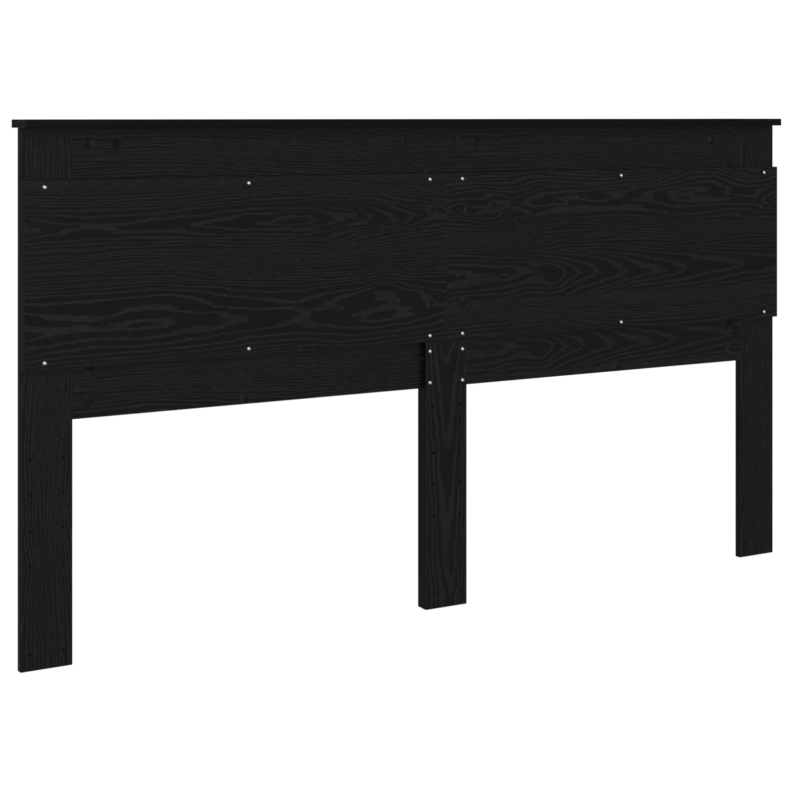 Κεφαλάρι με κεφαλάρι Μαύρη Οξυά 180 cm Επεξεργασμένο ξύλο - Pakobazaar