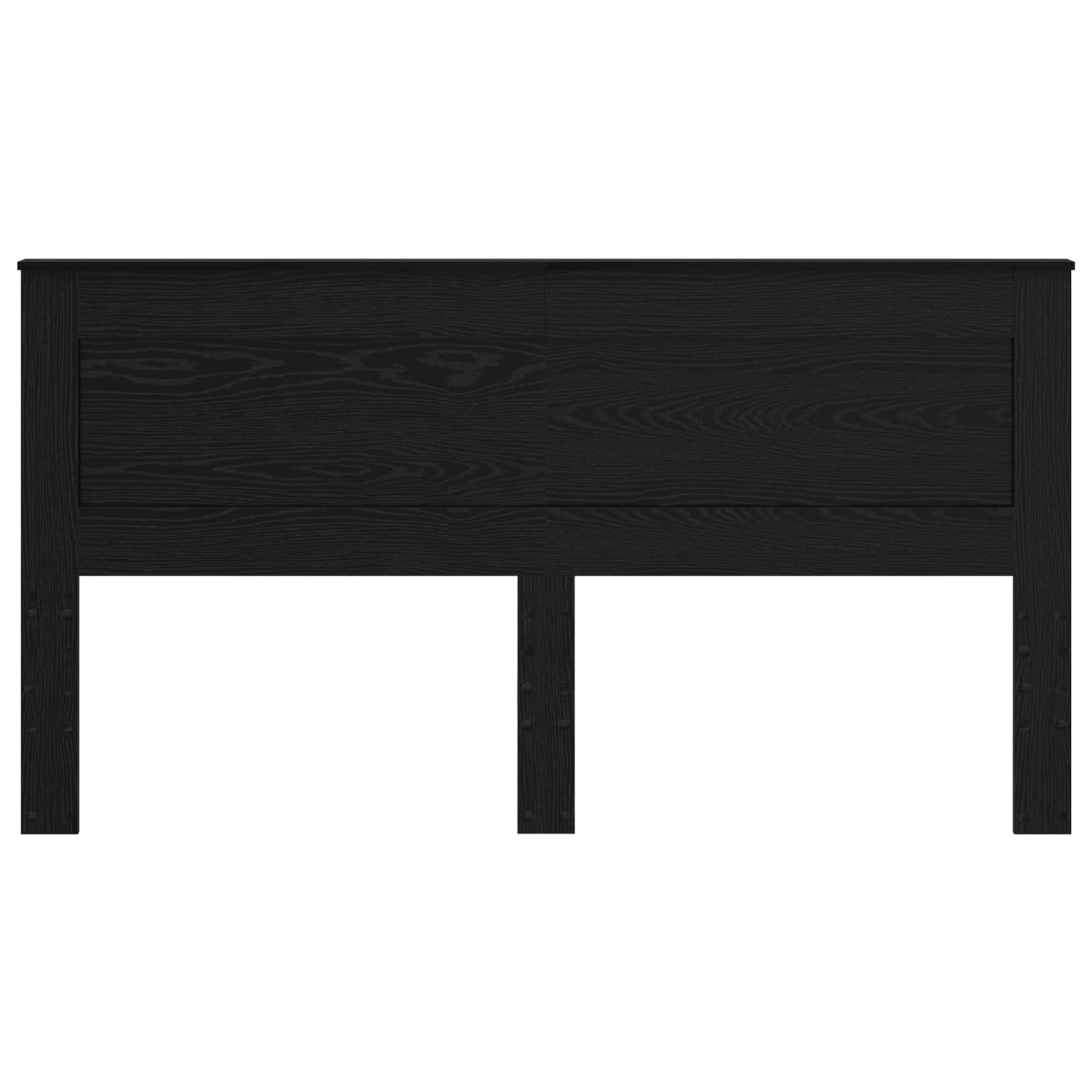 Κεφαλάρι με κεφαλάρι Μαύρη Οξυά 180 cm Επεξεργασμένο ξύλο - Pakobazaar