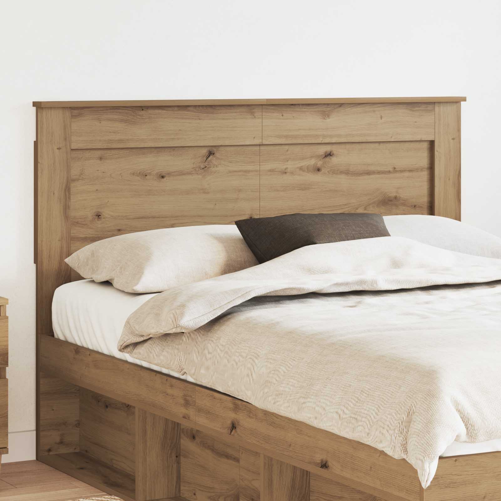 Κεφαλάρι με κεφαλάρι Artisan Oak 160 cm Επεξεργασμένο ξύλο - Pakobazaar