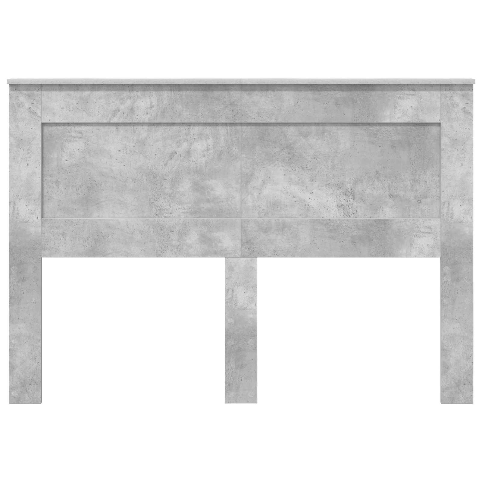 Κεφαλάρι με κεφαλάρι Σκυρόδεμα Γκρι 140 cm Επεξεργασμένο ξύλο - Pakobazaar