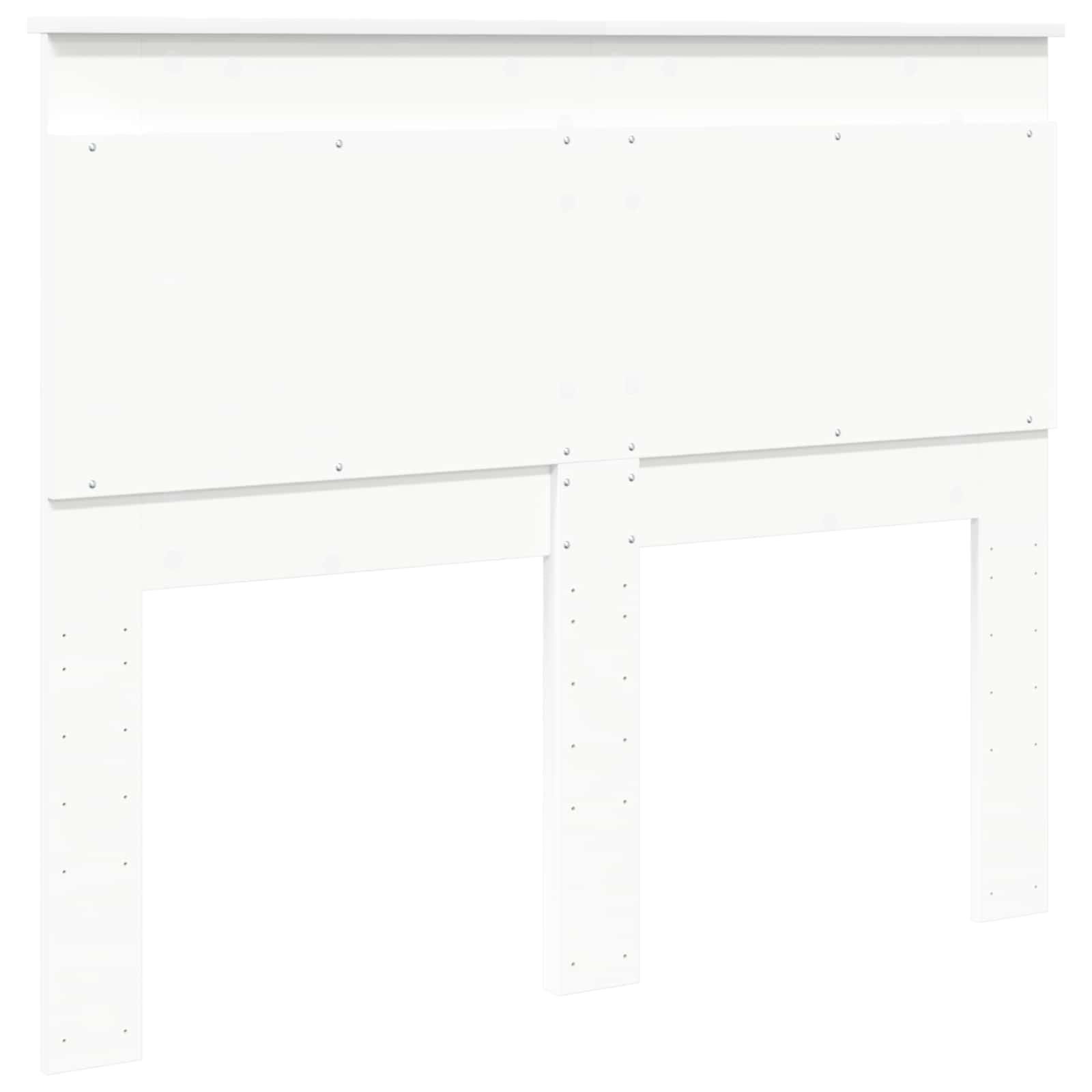 Κεφαλάρι με κεφαλάρι Λευκό 135 cm Επεξεργασμένο ξύλο - Pakobazaar