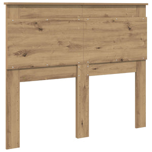 Κεφαλάρι με κεφαλάρι Artisan Oak 120 cm Επεξεργασμένο ξύλο - Pakobazaar