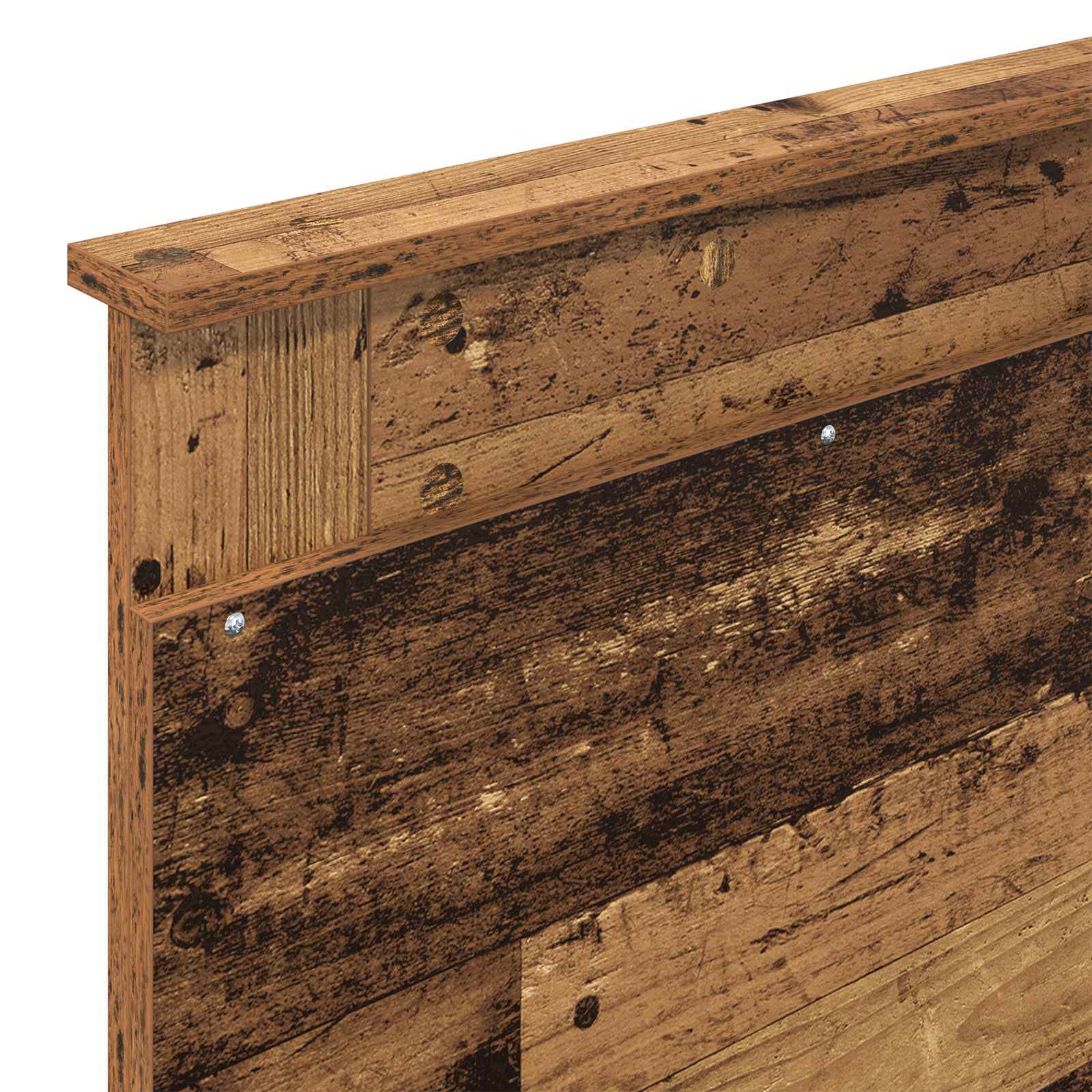 Κεφαλάρι με κεφαλάρι Παλιό Ξύλο 80 cm Επεξεργασμένο ξύλο