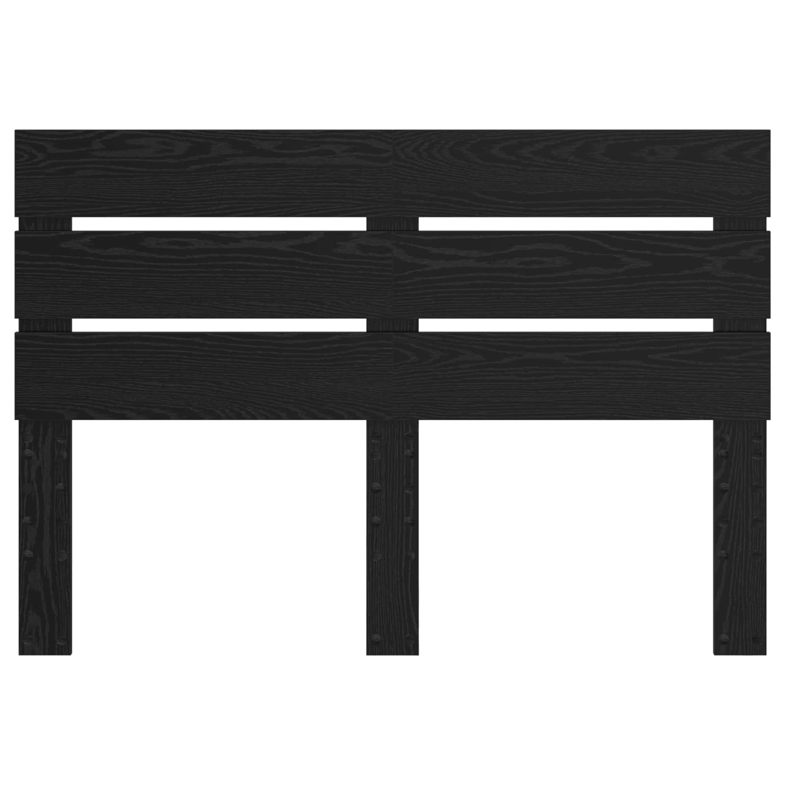 Κεφαλάρι Μαύρη Οξυά 140 cm Επεξεργασμένο ξύλο - Pakobazaar