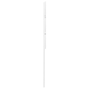 Κεφαλάρι Λευκό 135 cm Επεξεργασμένο ξύλο - Pakobazaar