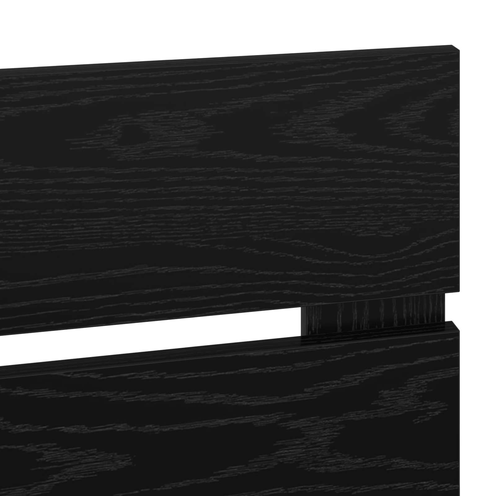 Κεφαλάρι Μαύρη Οξυά 135 cm Επεξεργασμένο ξύλο - Pakobazaar