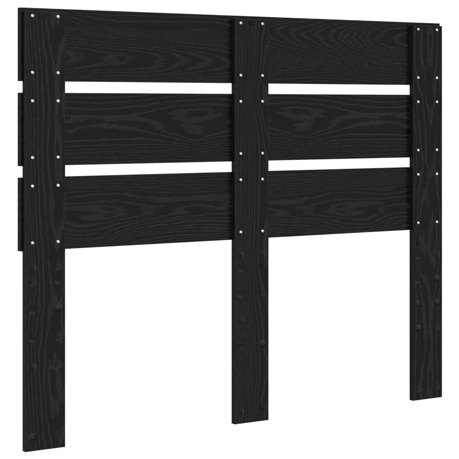 Κεφαλάρι Μαύρη Οξυά 135 cm Επεξεργασμένο ξύλο - Pakobazaar