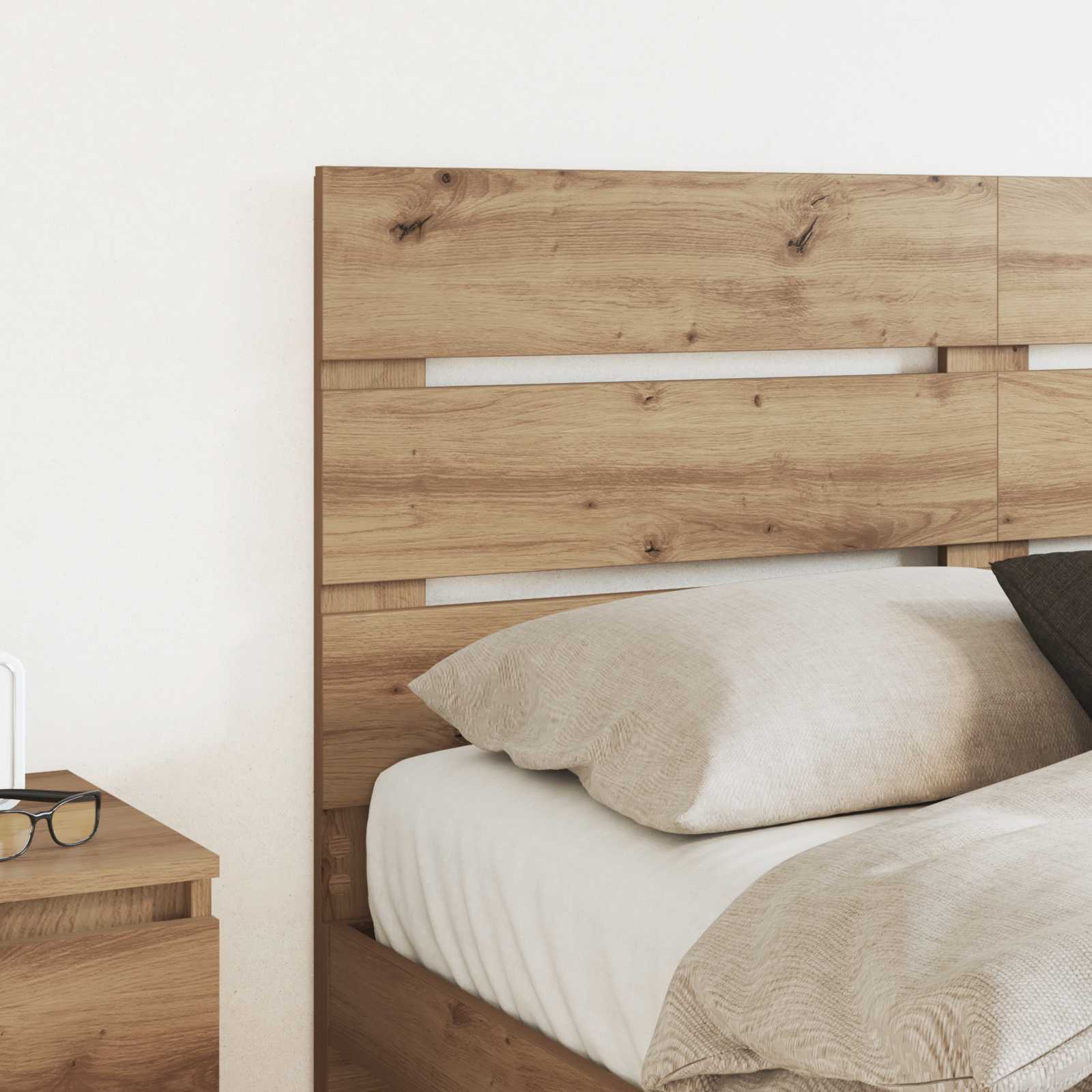 Κεφαλάρι Artisan Oak 135 cm Επεξεργασμένο ξύλο - Pakobazaar