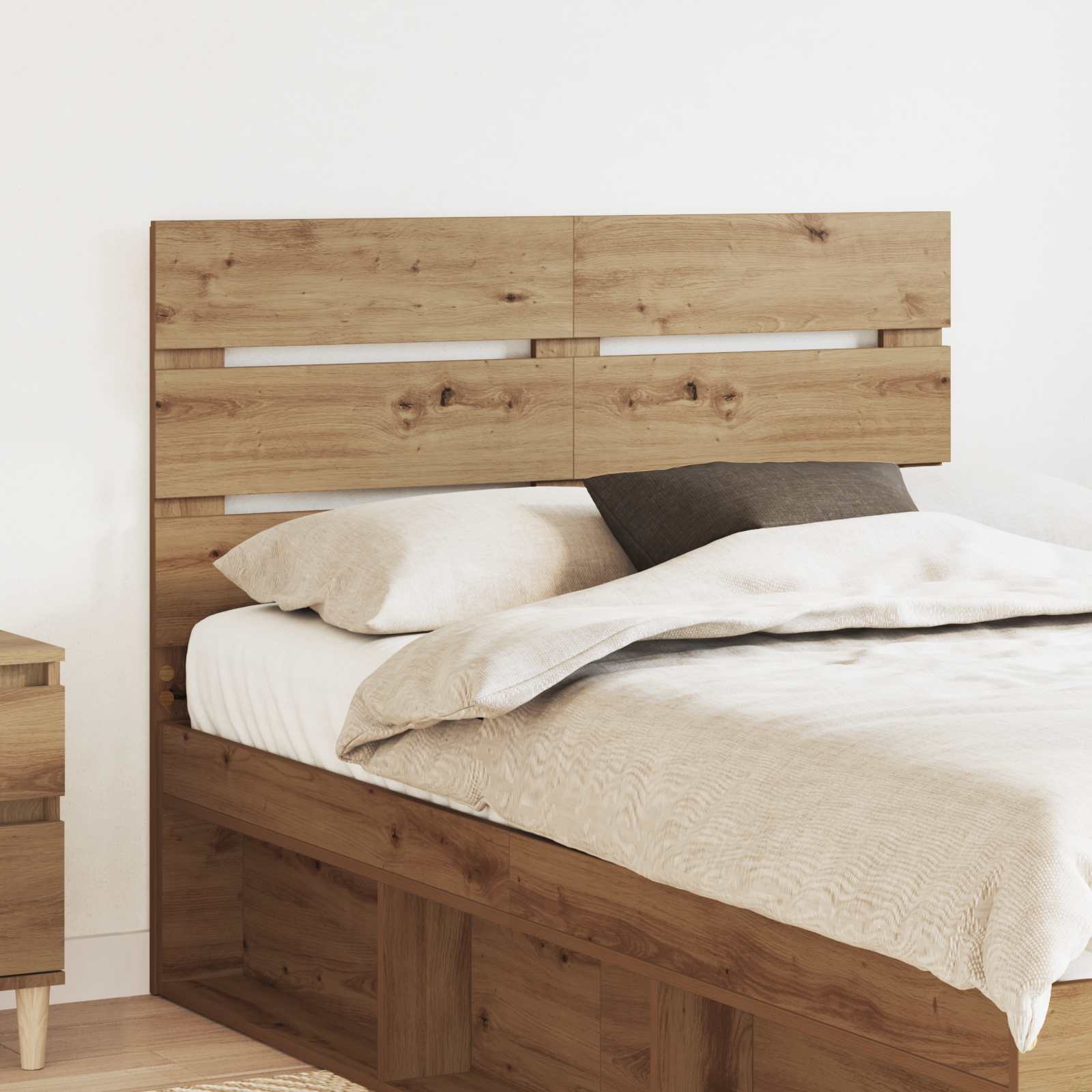Κεφαλάρι Artisan Oak 120 cm Επεξεργασμένο ξύλο - Pakobazaar