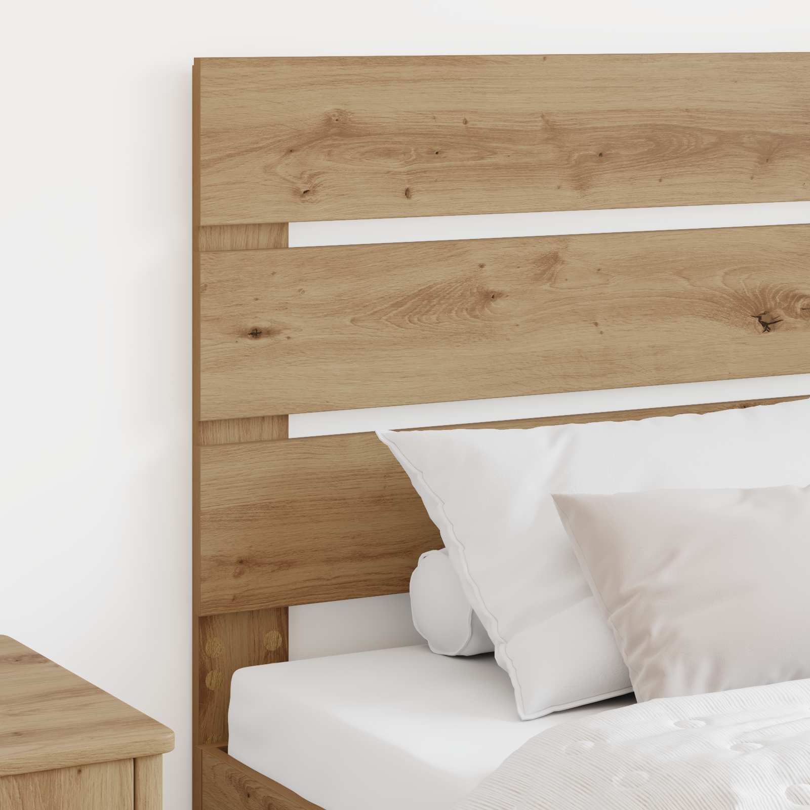 Κεφαλάρι Artisan Oak 90 cm Επεξεργασμένο ξύλο - Pakobazaar