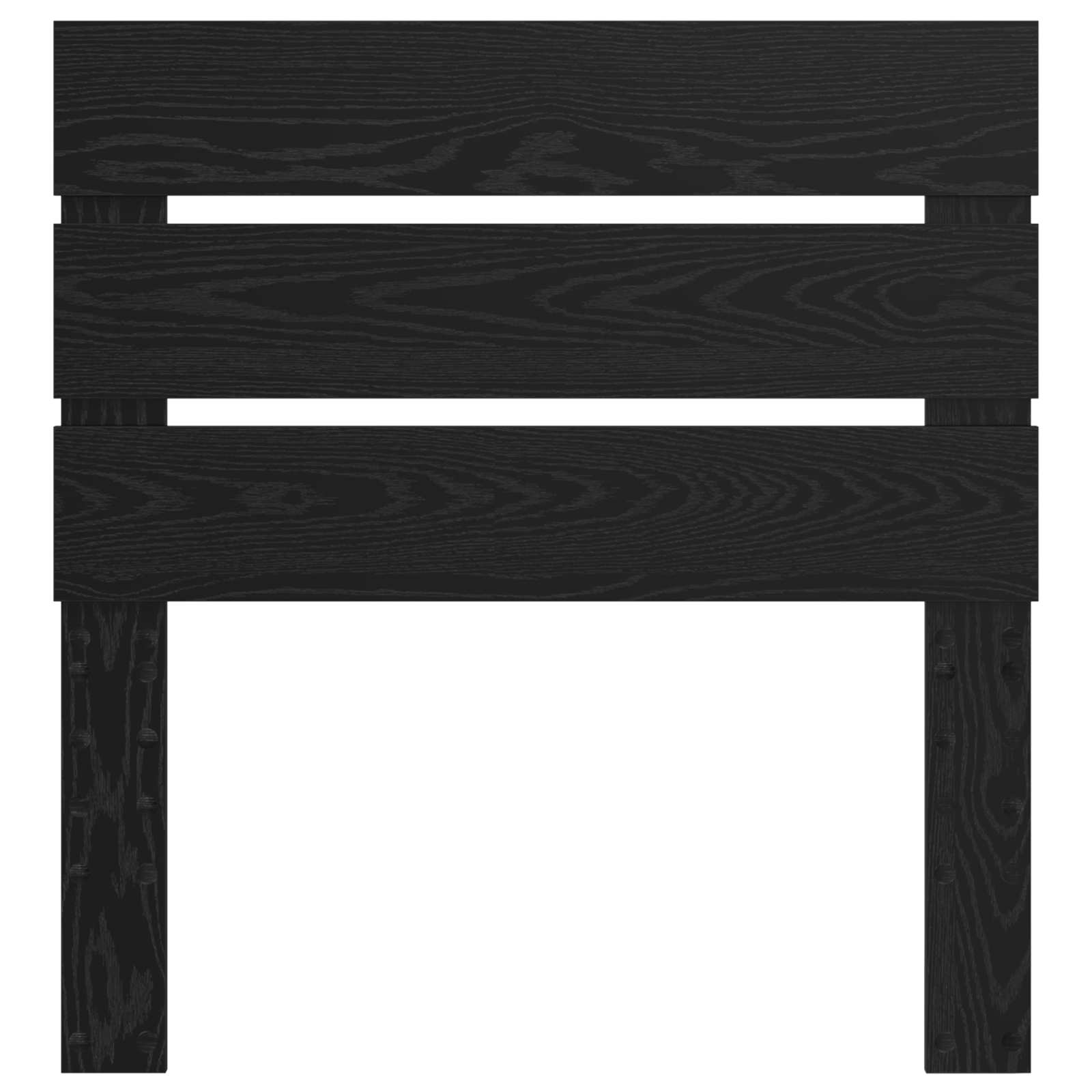 Κεφαλάρι Μαύρη Οξυά 80 cm Επεξεργασμένο ξύλο - Pakobazaar