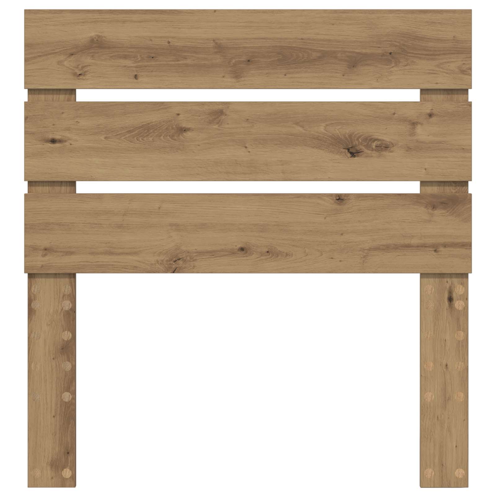 Κεφαλάρι Artisan Oak 80 cm Επεξεργασμένο ξύλο - Pakobazaar