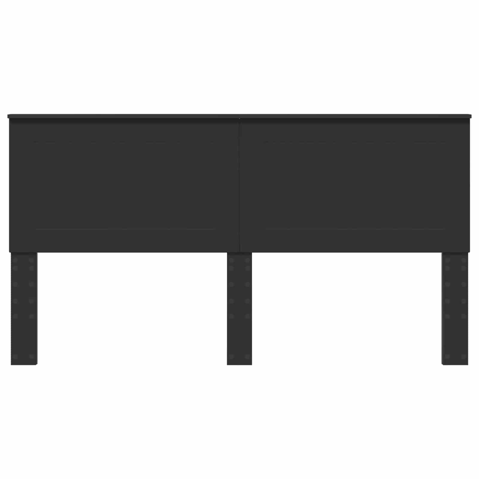 Κεφαλάρι Μαύρη Οξυά 180 cm Επεξεργασμένο ξύλο - Pakobazaar