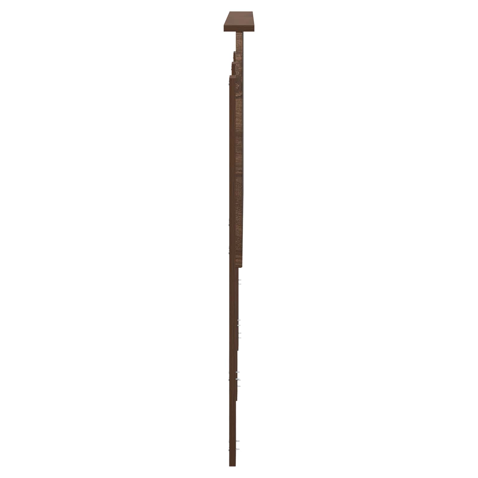 Κεφαλάρι Καφέ δρυς 135 cm Επεξεργασμένο ξύλο - Pakobazaar