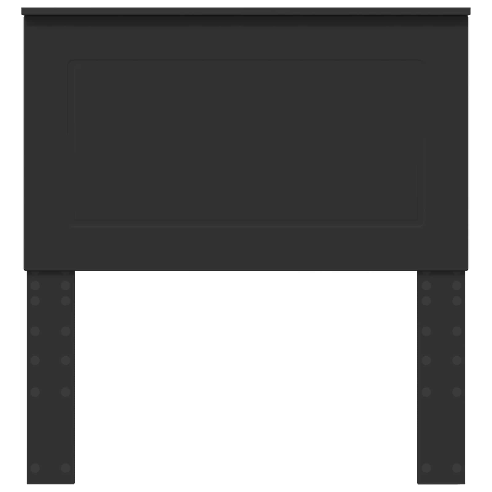 Κεφαλάρι Μαύρη Οξυά 100 cm Επεξεργασμένο ξύλο - Pakobazaar