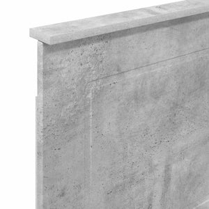 Κεφαλάρι Σκυρόδεμα Γκρι 90 cm Επεξεργασμένο ξύλο - Pakobazaar