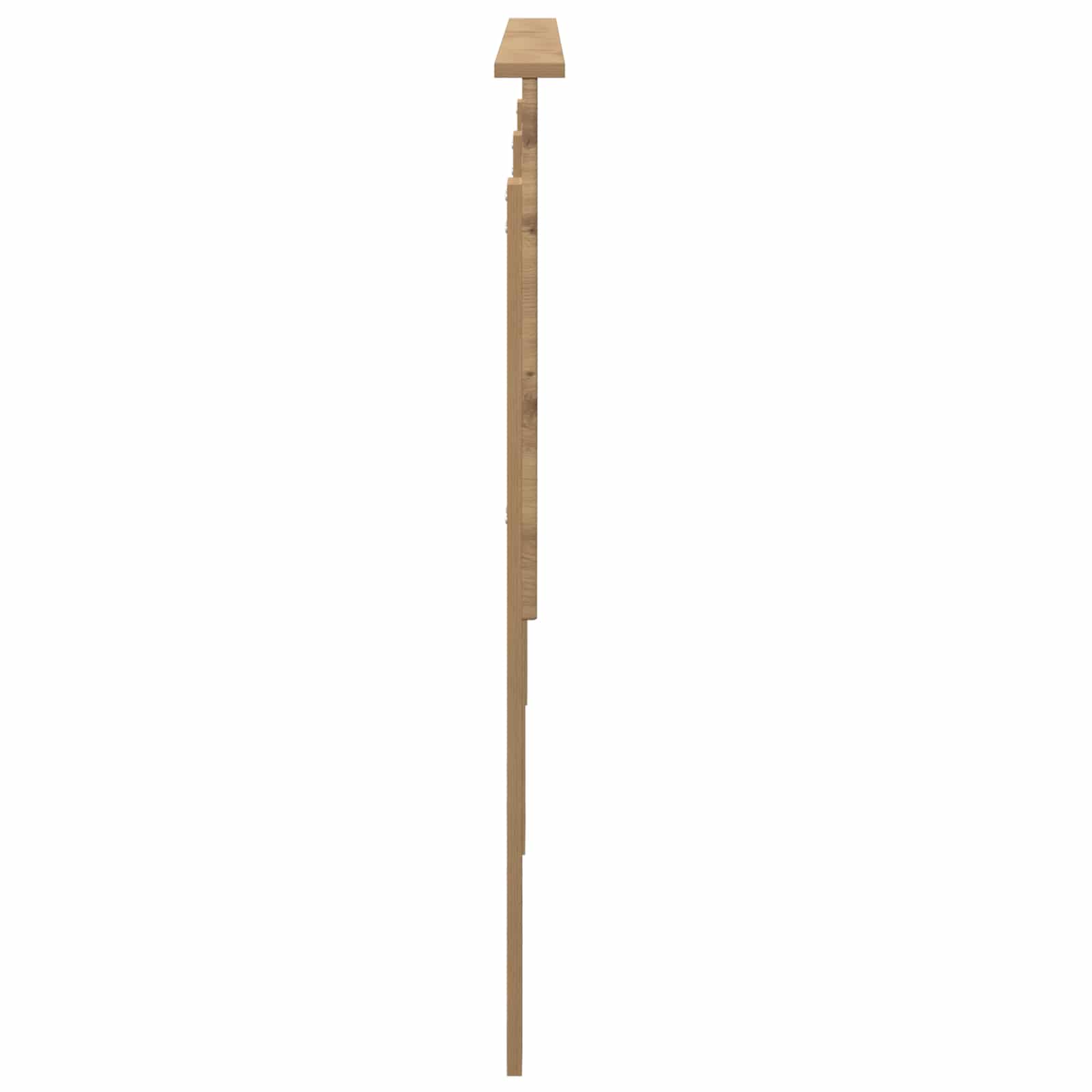Κεφαλάρι με κεφαλάρι Artisan Oak 180 cm Επεξεργασμένο ξύλο