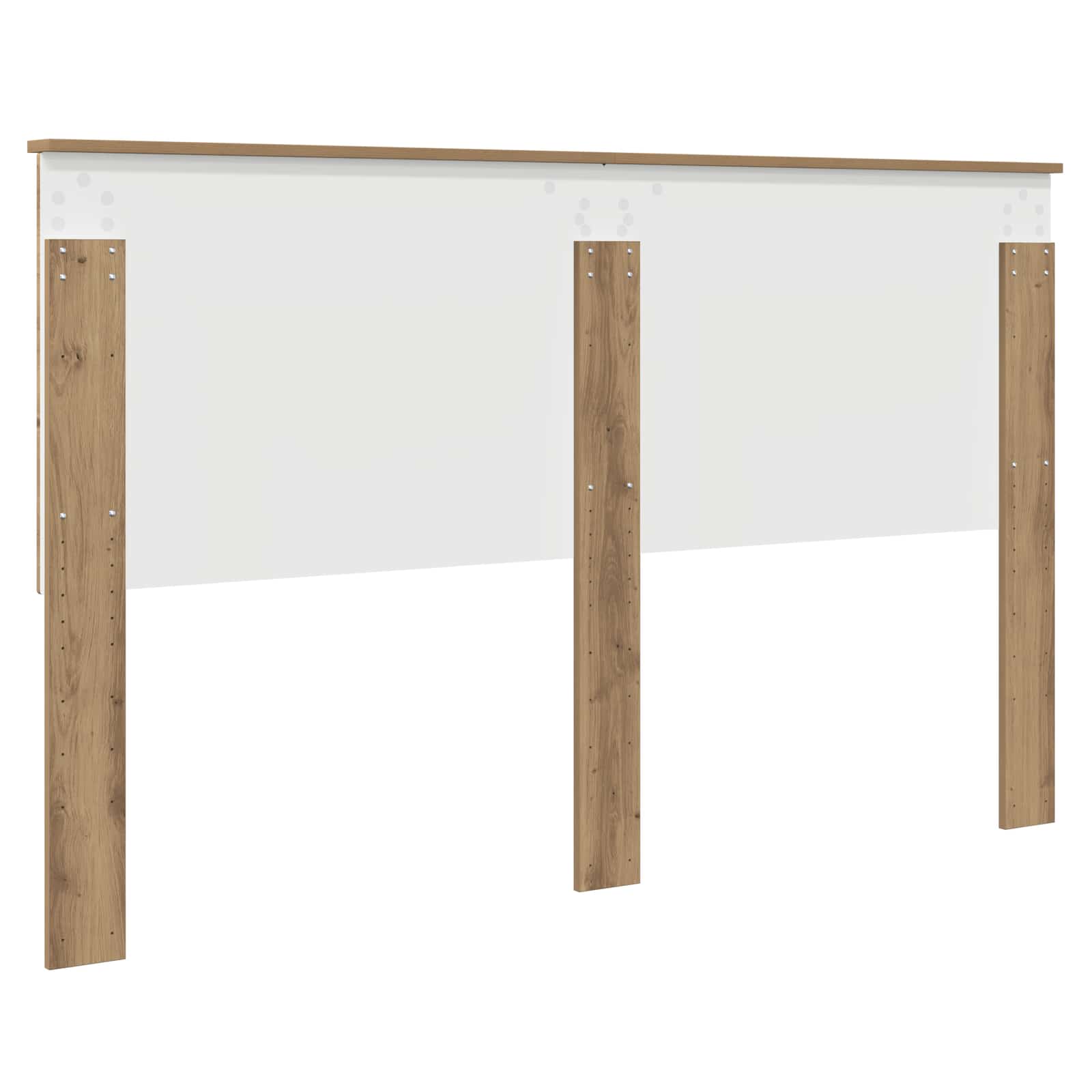 Κεφαλάρι με κεφαλάρι Artisan Oak 160 cm Επεξεργασμένο ξύλο - Pakobazaar