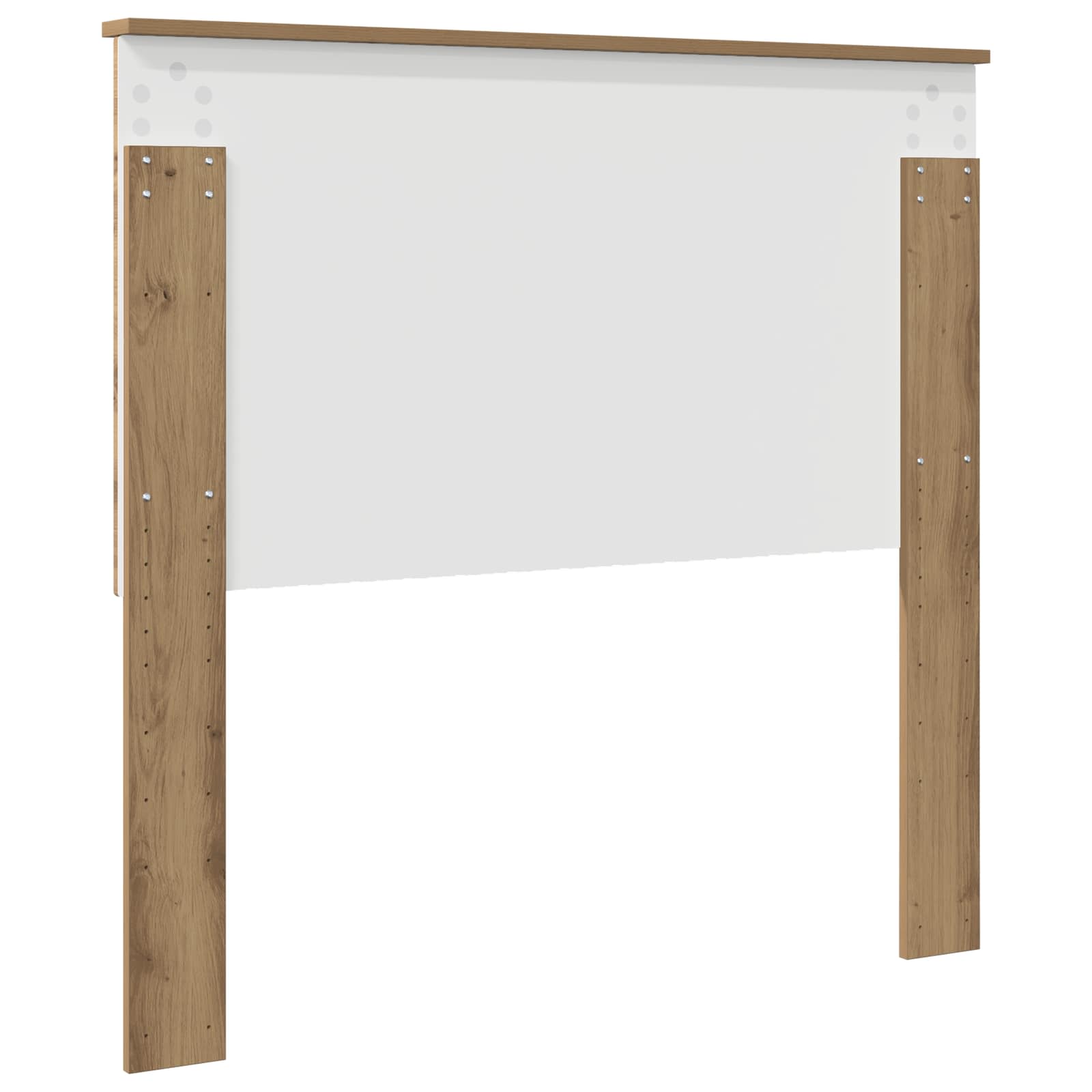 Κεφαλάρι με κεφαλάρι Artisan Oak 100 cm Επεξεργασμένο ξύλο