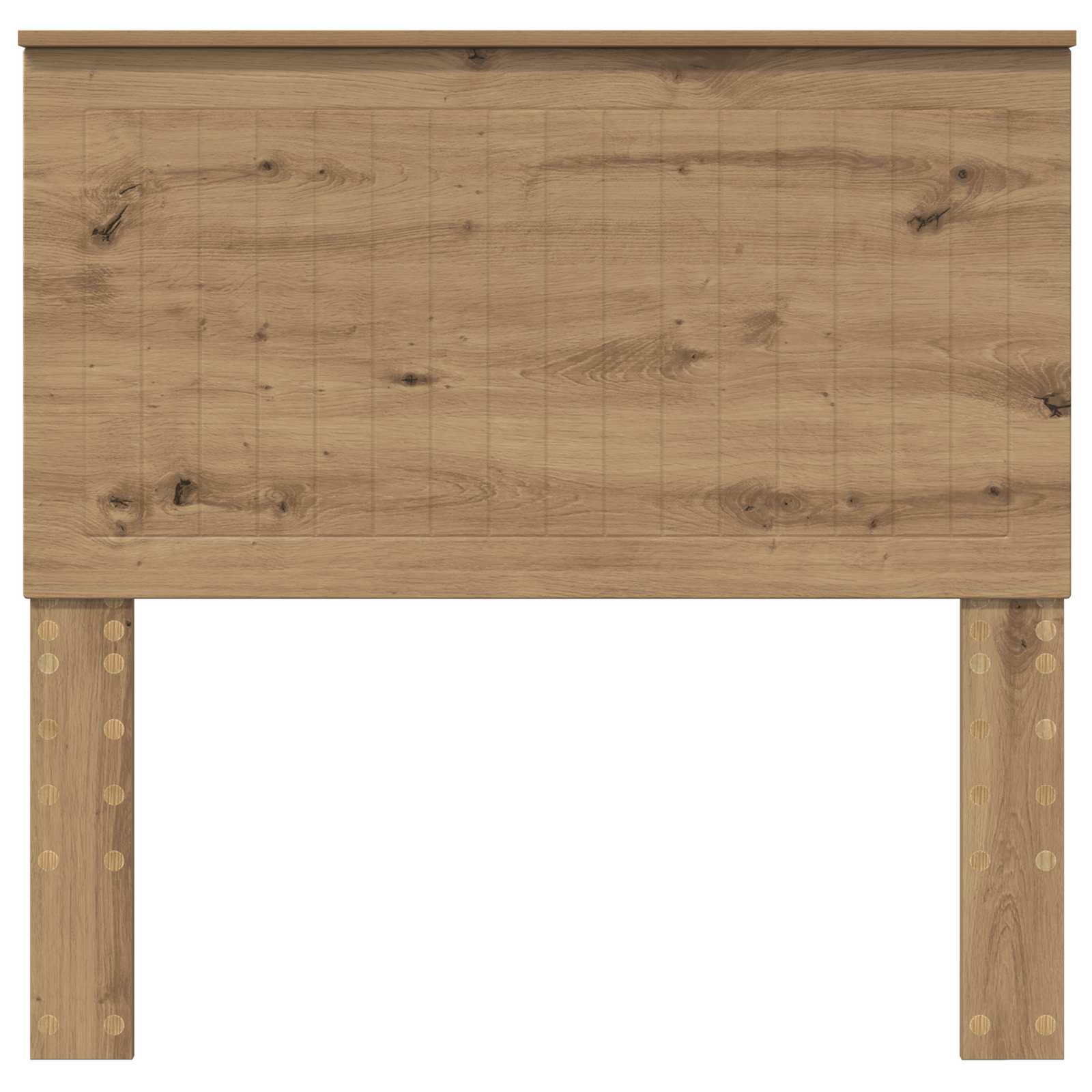 Κεφαλάρι με κεφαλάρι Artisan Oak 100 cm Επεξεργασμένο ξύλο