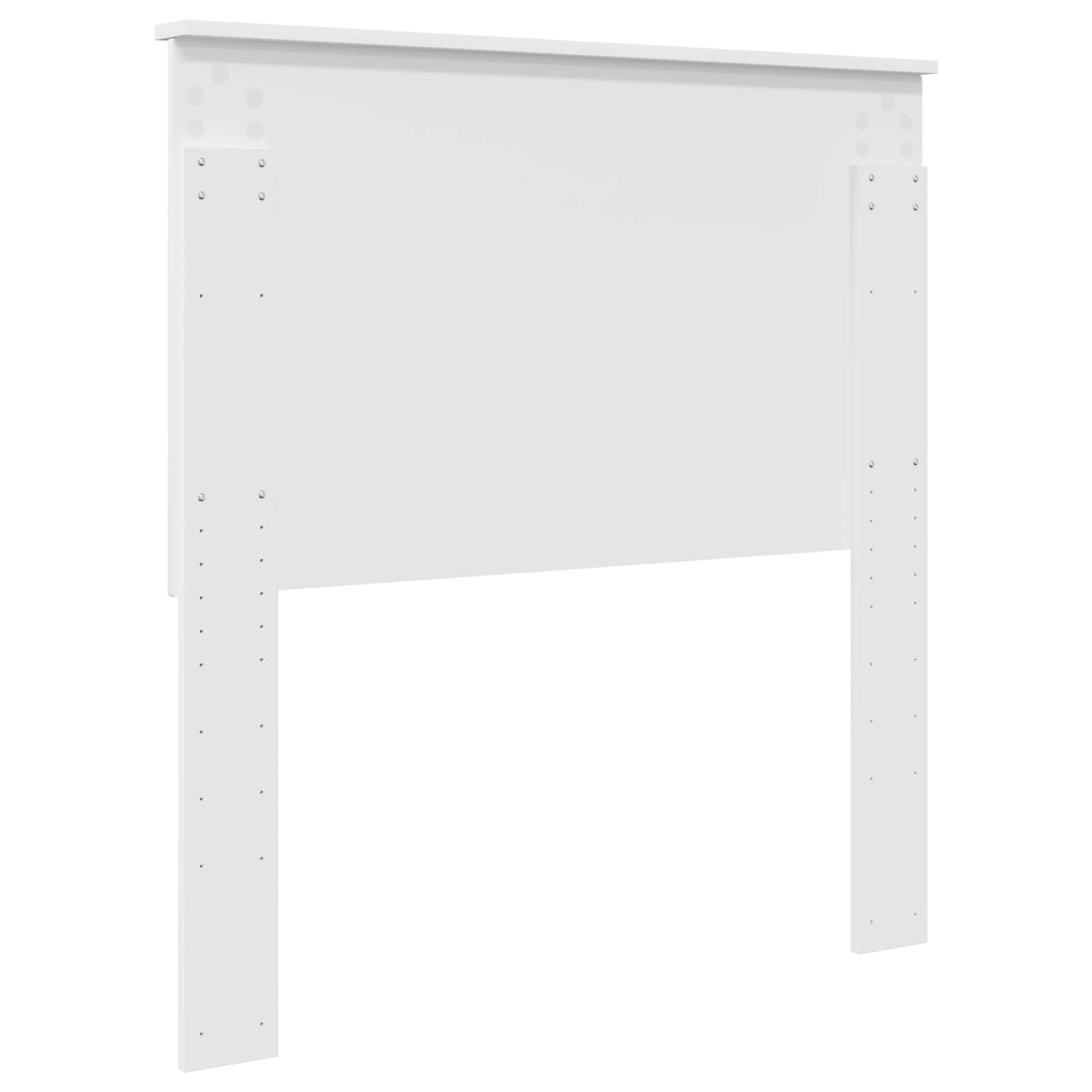 Κεφαλάρι με κεφαλάρι Λευκό 90 cm Επεξεργασμένο ξύλο