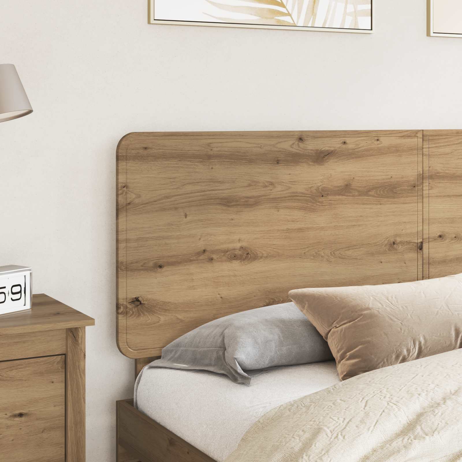 Κεφαλάρι Artisan Oak 200 cm Επεξεργασμένο ξύλο - Pakobazaar