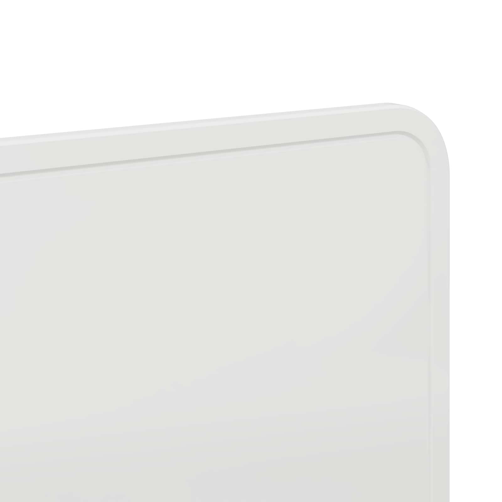 Κεφαλάρι Λευκό 180 cm Επεξεργασμένο ξύλο - Pakobazaar