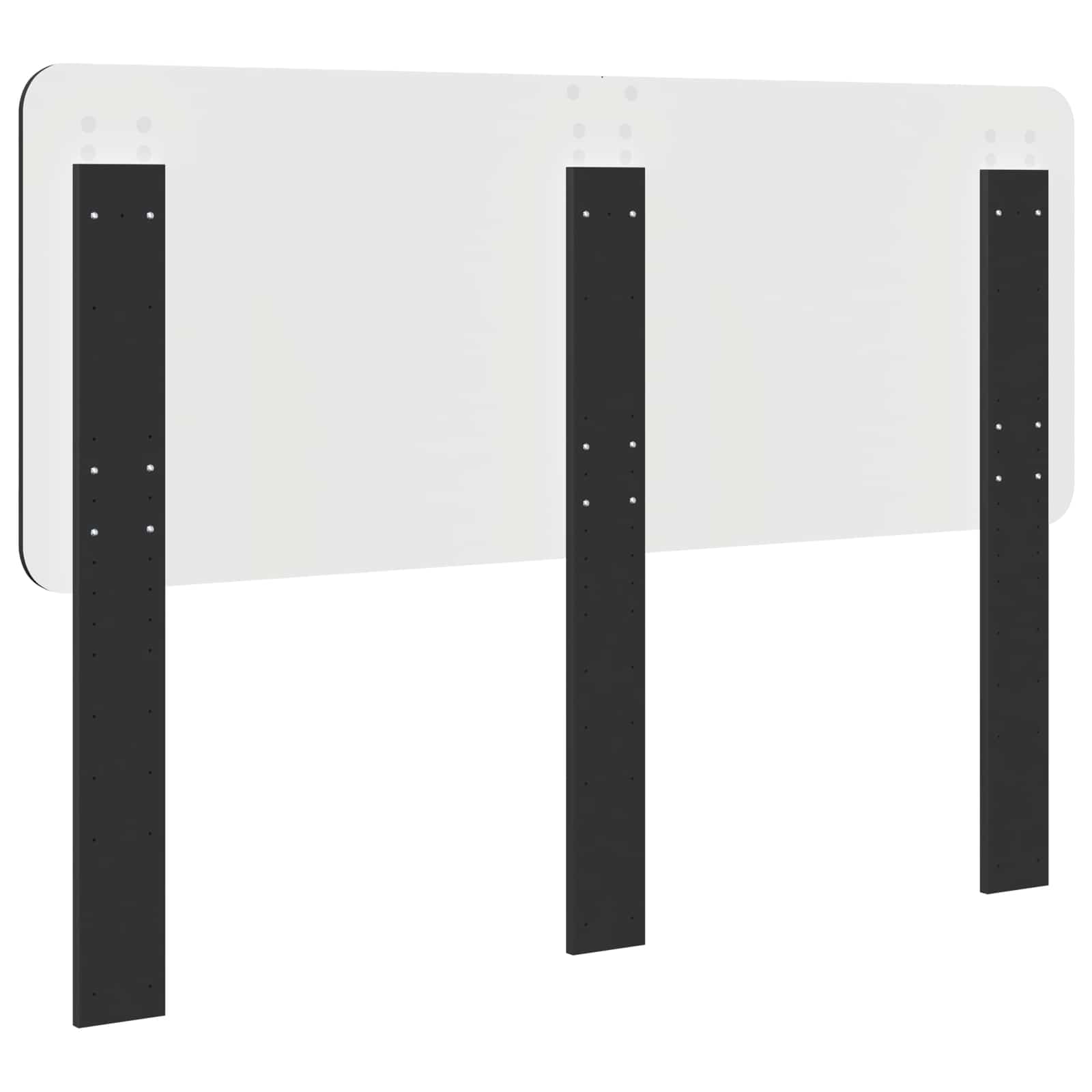 Κεφαλάρι Μαύρη Οξυά 150 cm Επεξεργασμένο ξύλο - Pakobazaar