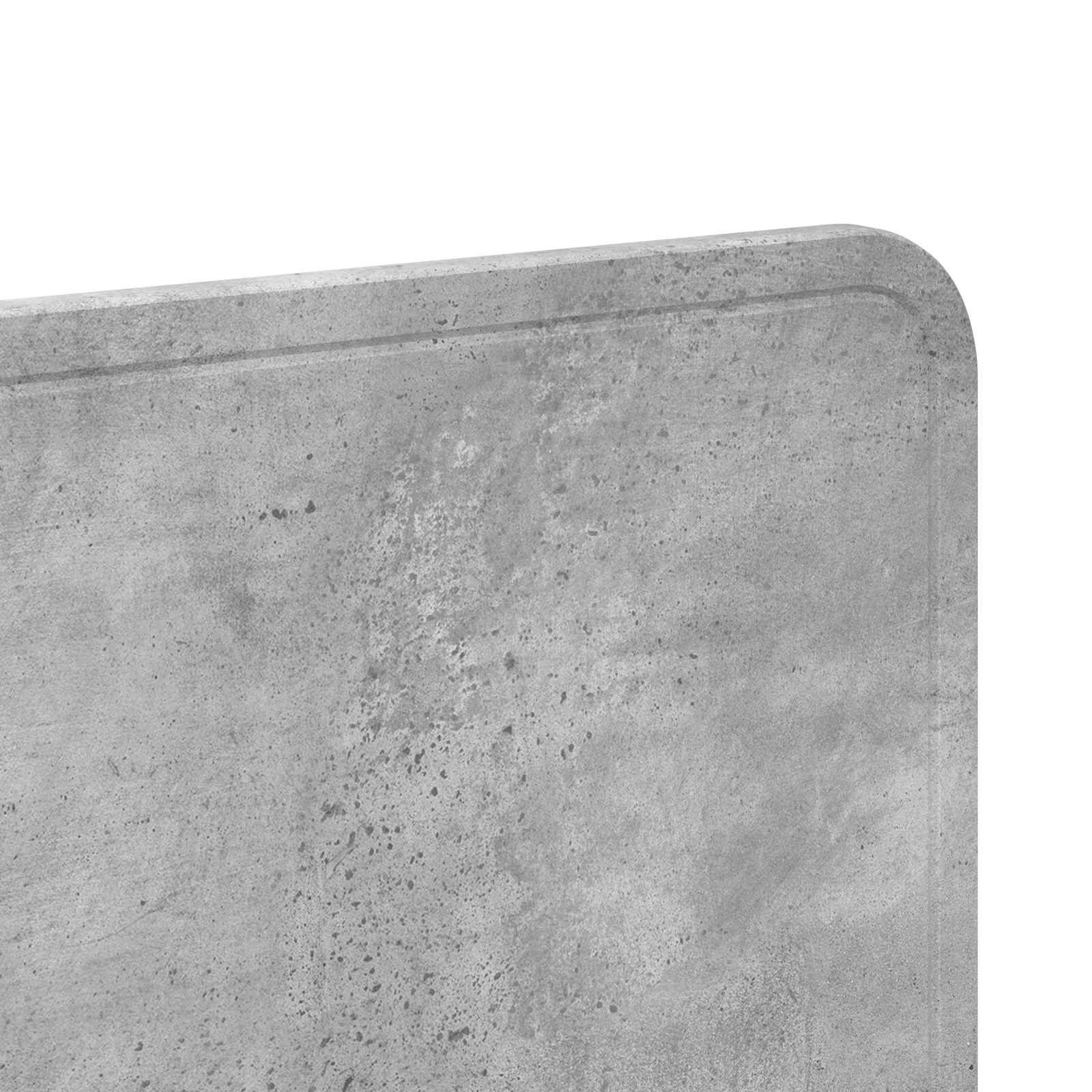 Κεφαλάρι Σκυρόδεμα Γκρι 135 cm Επεξεργασμένο ξύλο - Pakobazaar