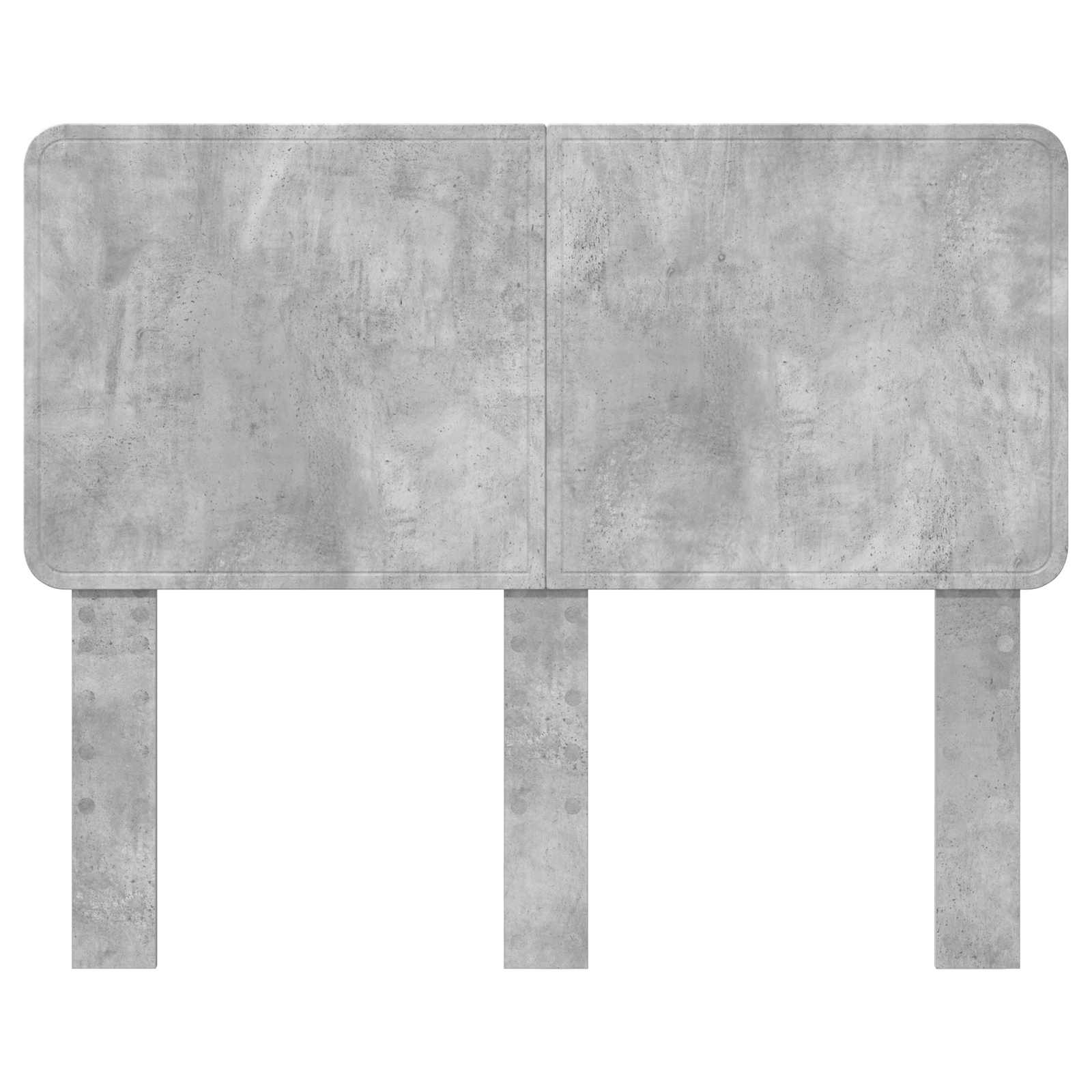 Κεφαλάρι Σκυρόδεμα Γκρι 135 cm Επεξεργασμένο ξύλο - Pakobazaar