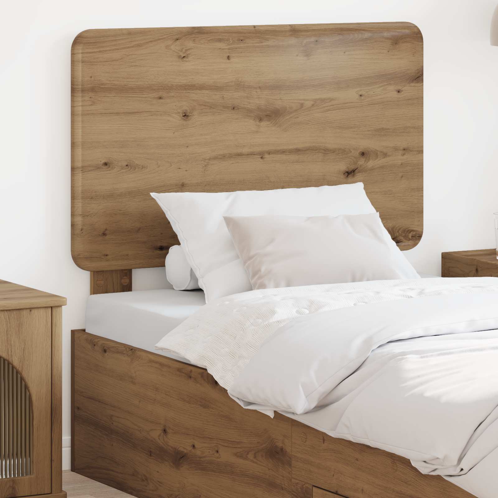 Κεφαλάρι Artisan Oak 75 cm Επεξεργασμένο ξύλο - Pakobazaar