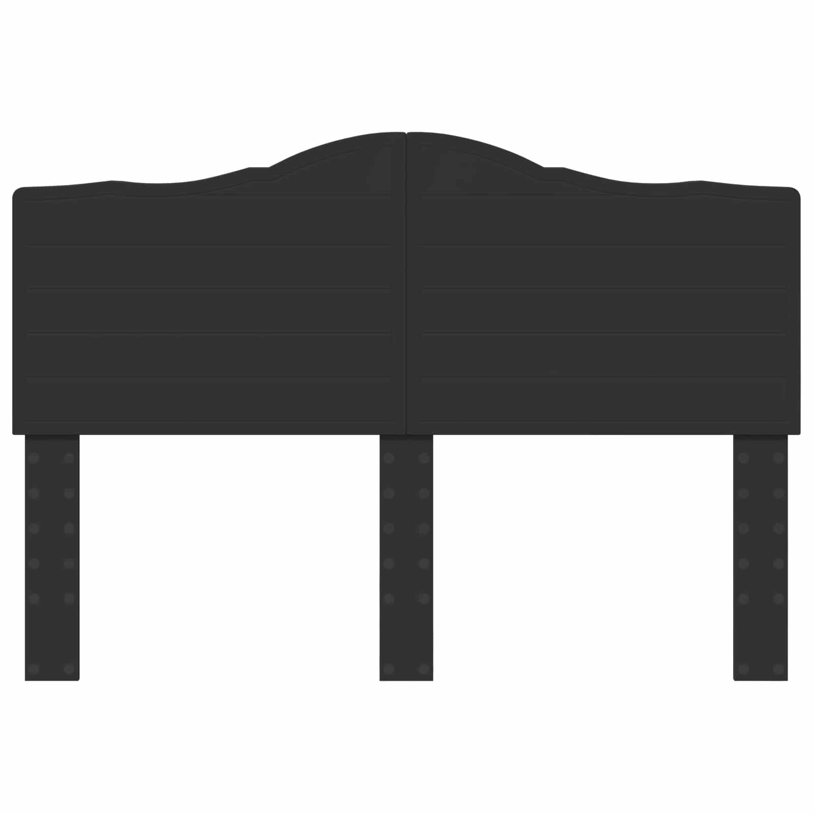 Κεφαλάρι Μαύρη Οξυά 140 cm Επεξεργασμένο ξύλο - Pakobazaar