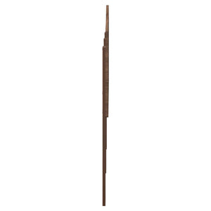 Κεφαλάρι Καφέ δρυς 140 cm Επεξεργασμένο ξύλο - Pakobazaar