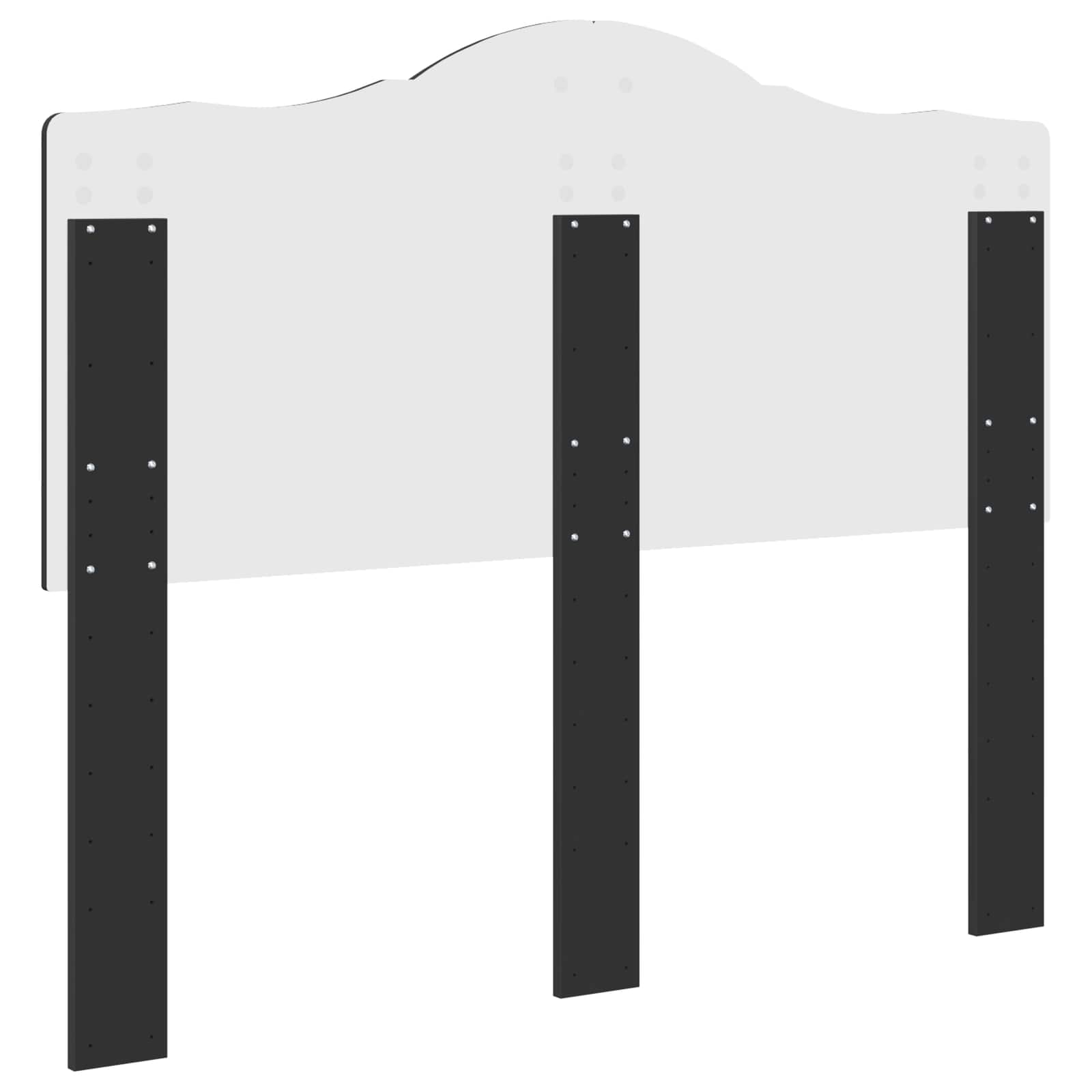 Κεφαλάρι Μαύρη Οξυά 135 cm Επεξεργασμένο ξύλο - Pakobazaar