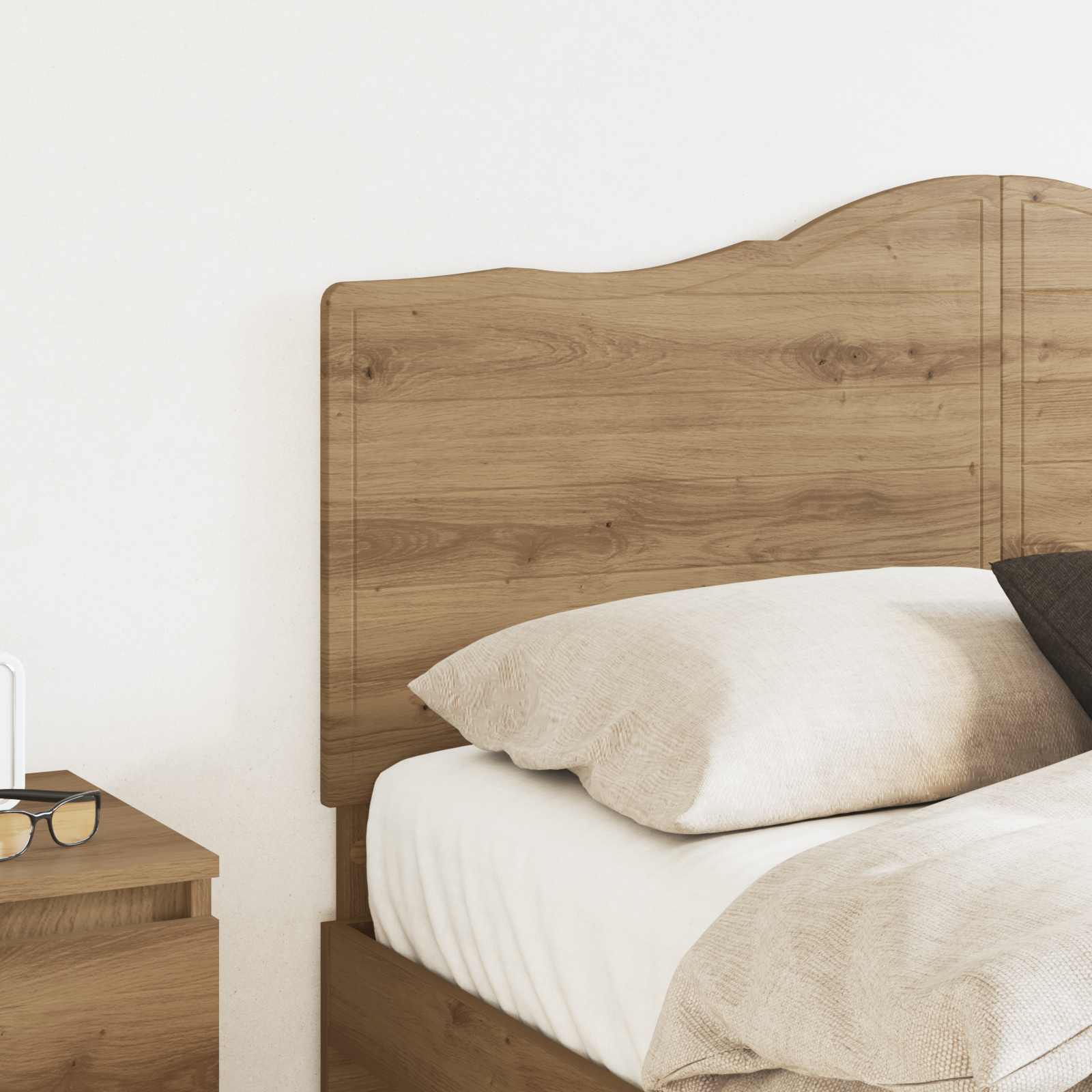 Κεφαλάρι Artisan Oak 120 cm Επεξεργασμένο ξύλο - Pakobazaar