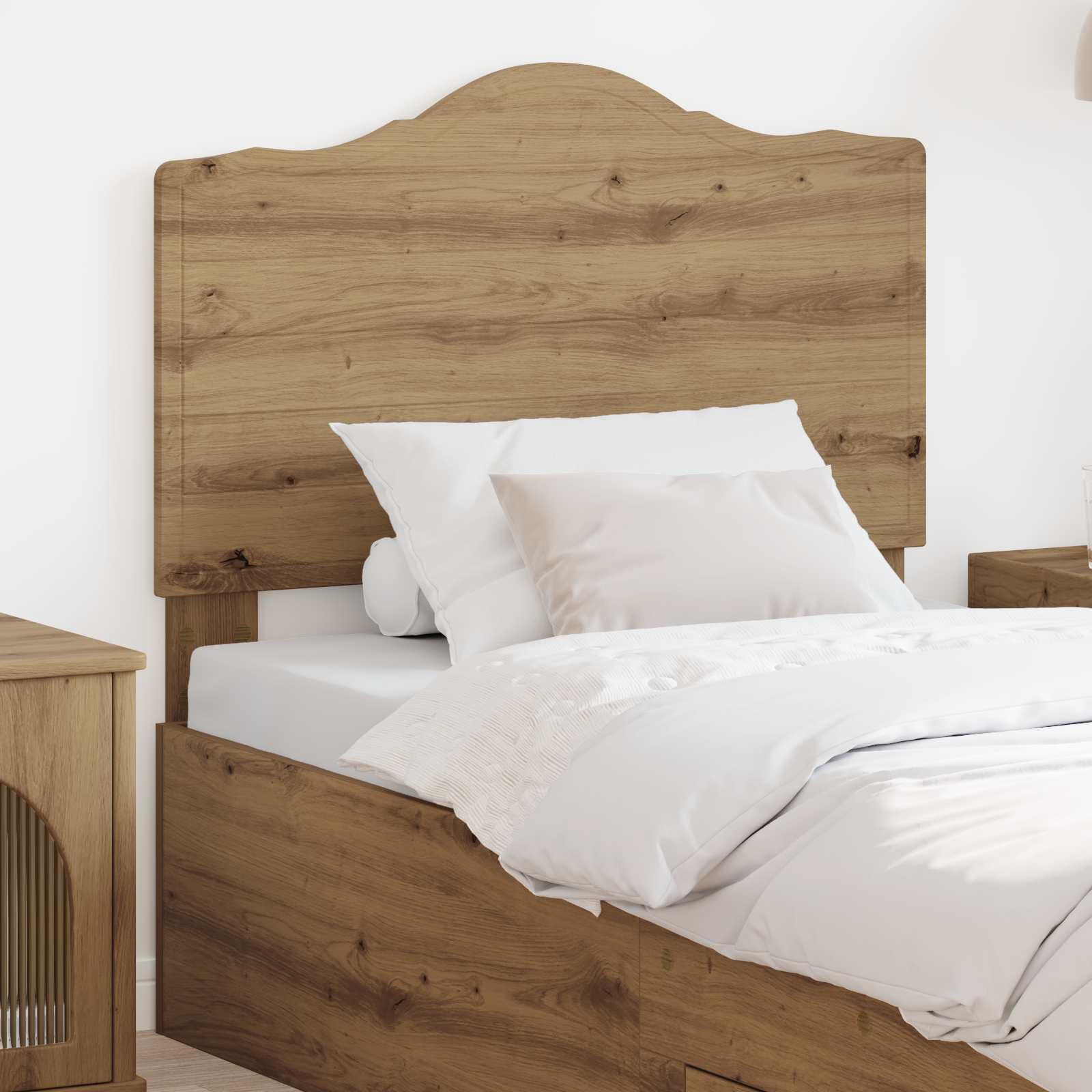 Κεφαλάρι Artisan Oak 100 cm Επεξεργασμένο ξύλο - Pakobazaar