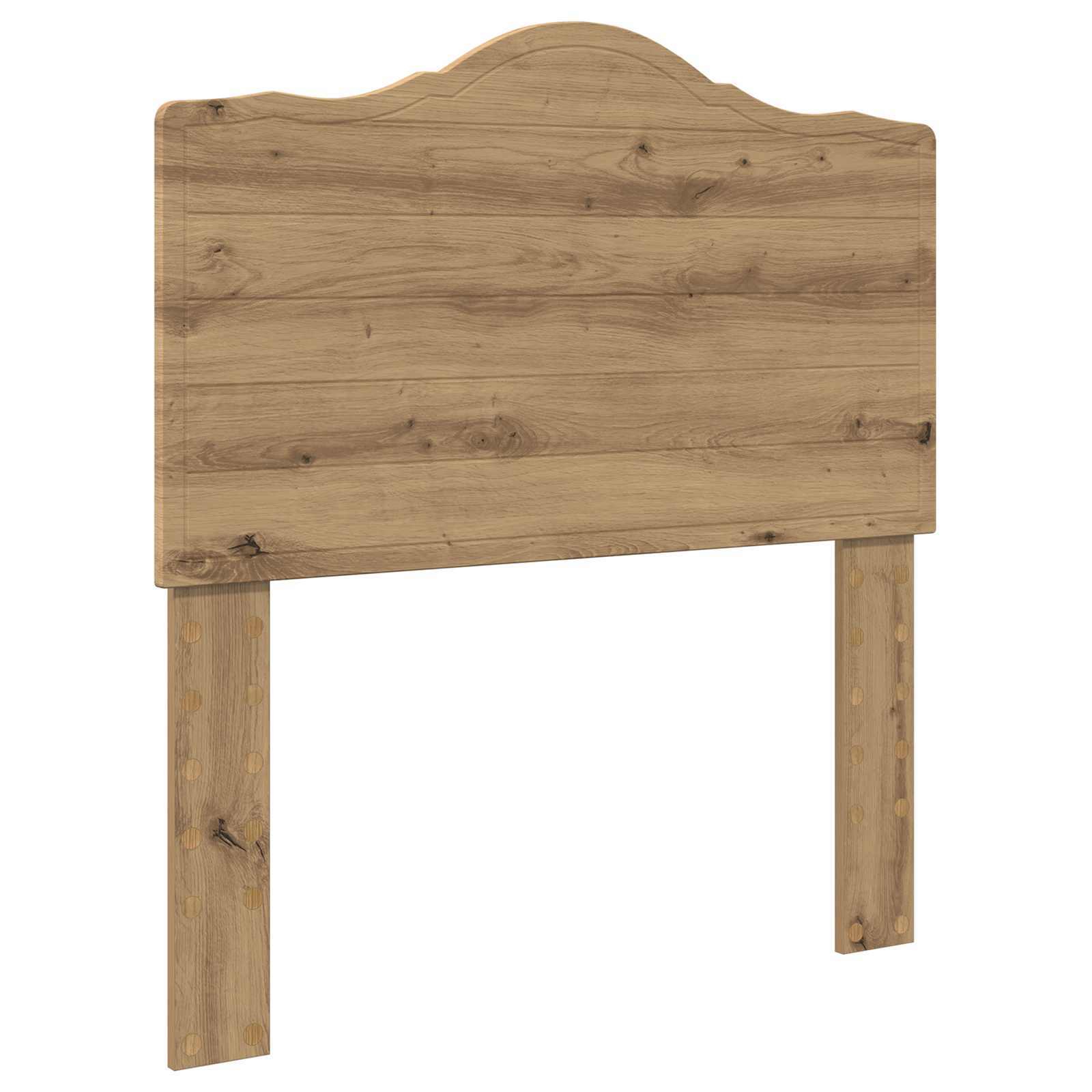 Κεφαλάρι Artisan Oak 80 cm Επεξεργασμένο ξύλο - Pakobazaar