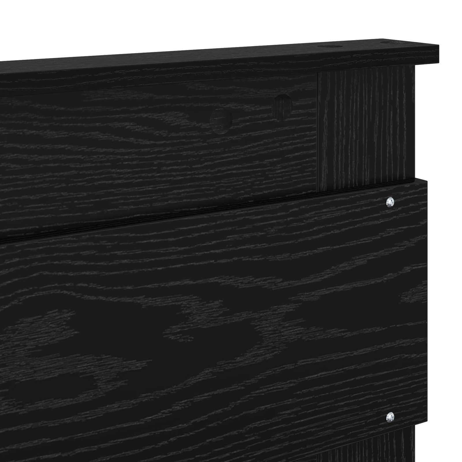 Κεφαλάρι Μαύρη Οξυά 200 cm Επεξεργασμένο ξύλο - Pakobazaar